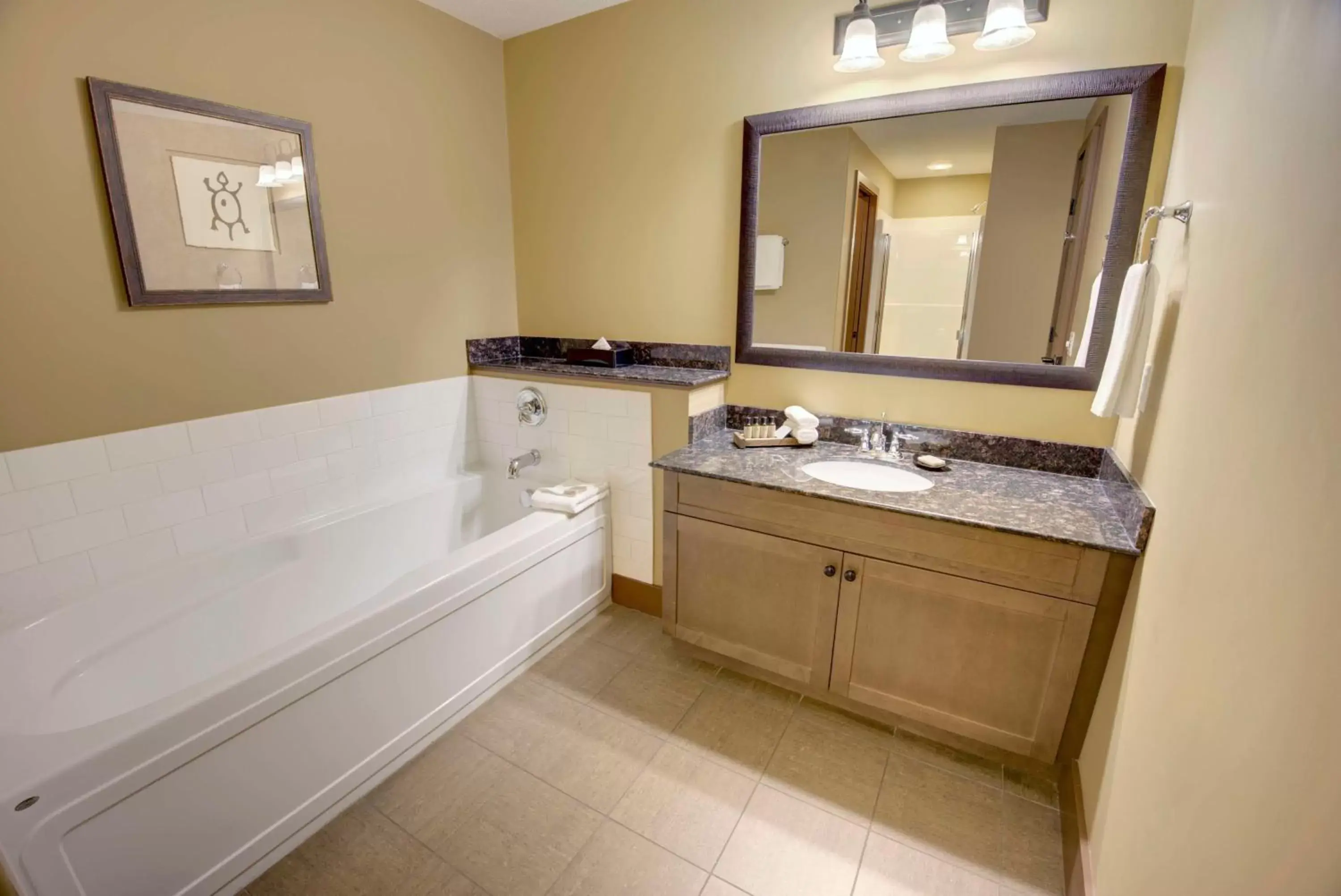 Bathroom in Spirit Ridge, in The Unbound Collection by Hyatt