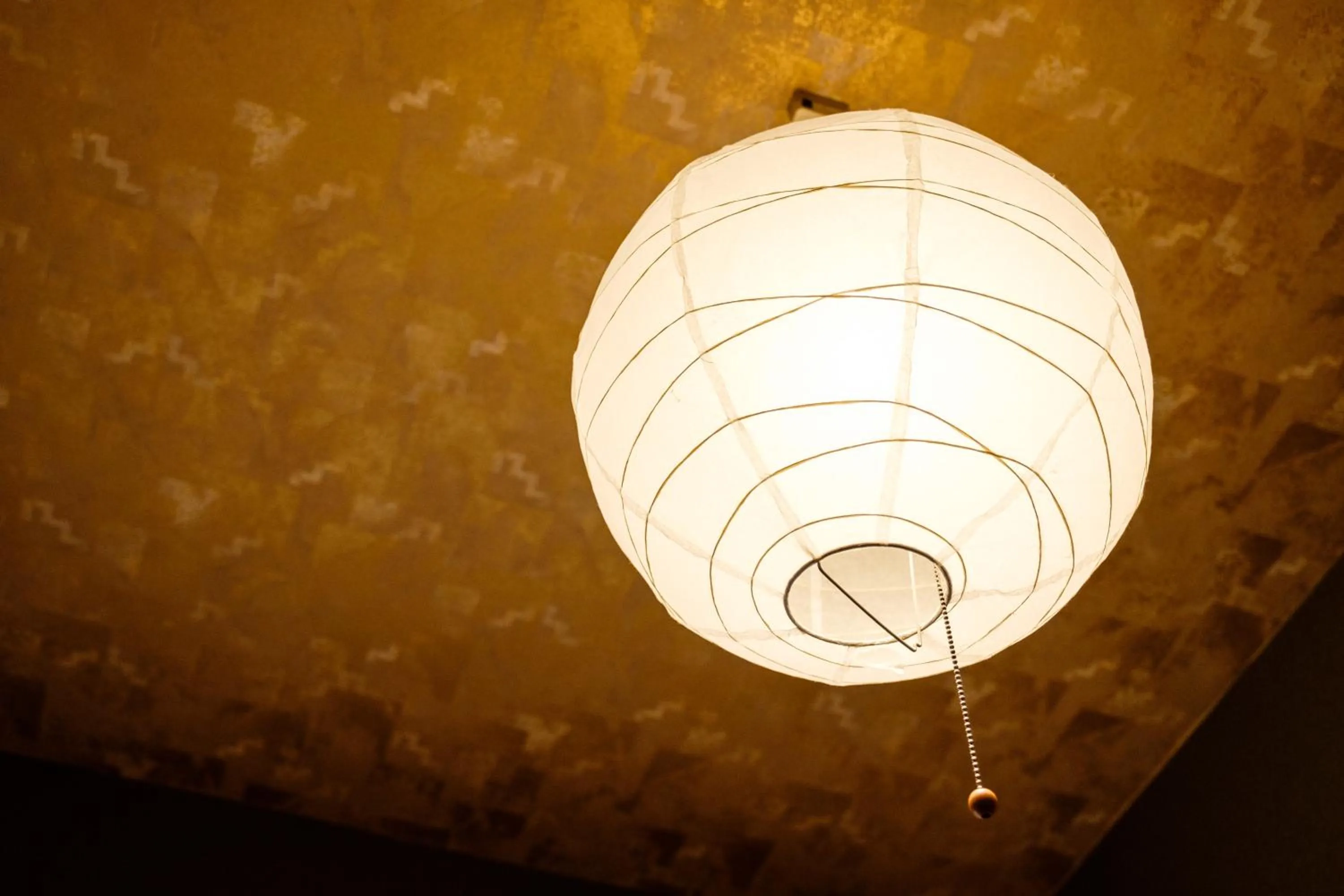 Decorative detail in Yokohama Hostel Village Hayashi-Kaikan