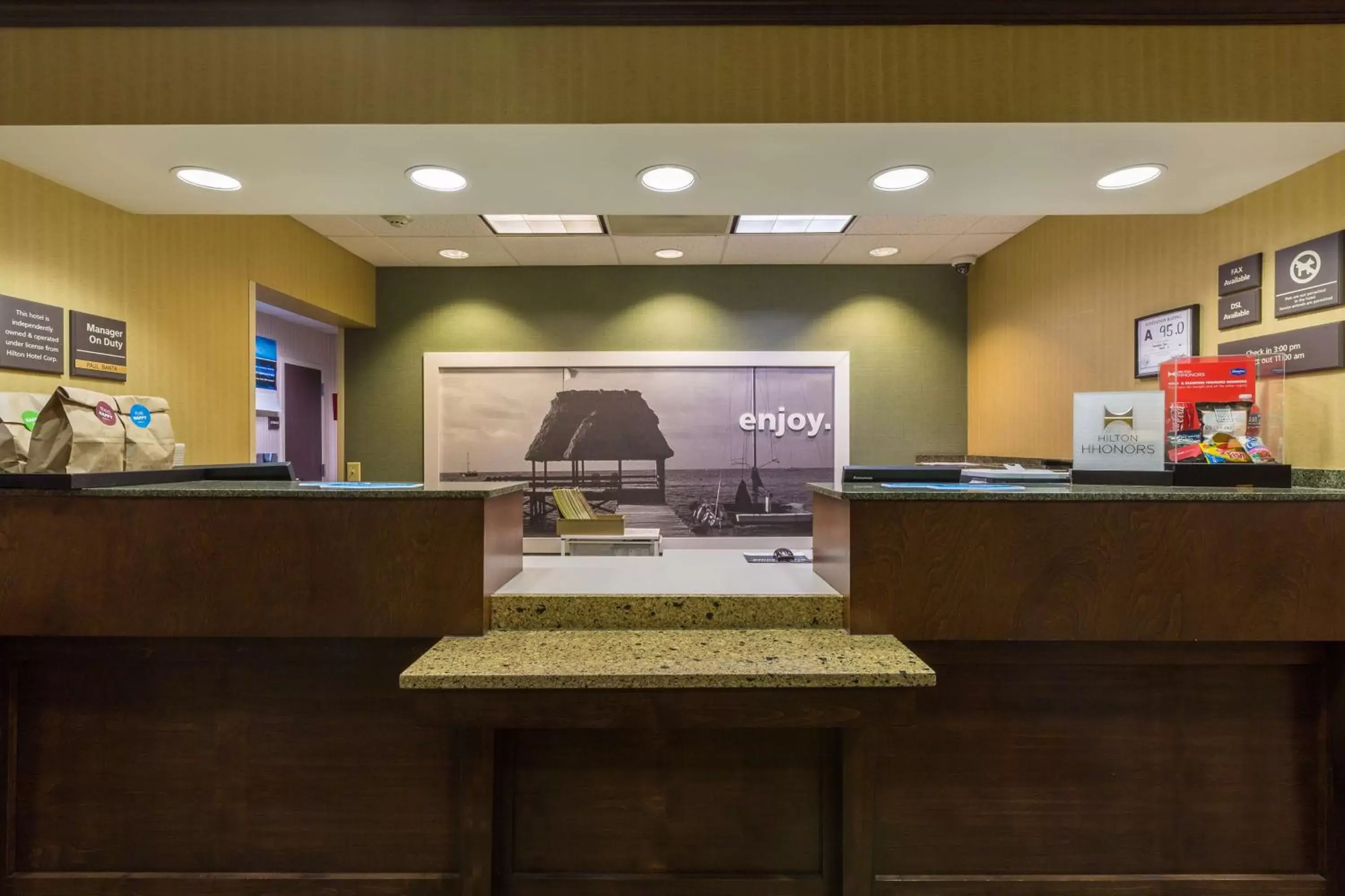 Lobby or reception, Lobby/Reception in Hampton Inn Washington