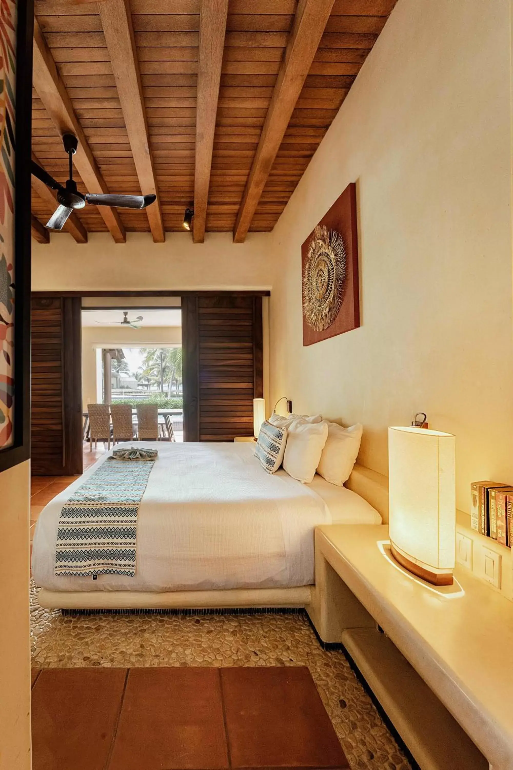 Bed in Las Palmas Luxury Villas