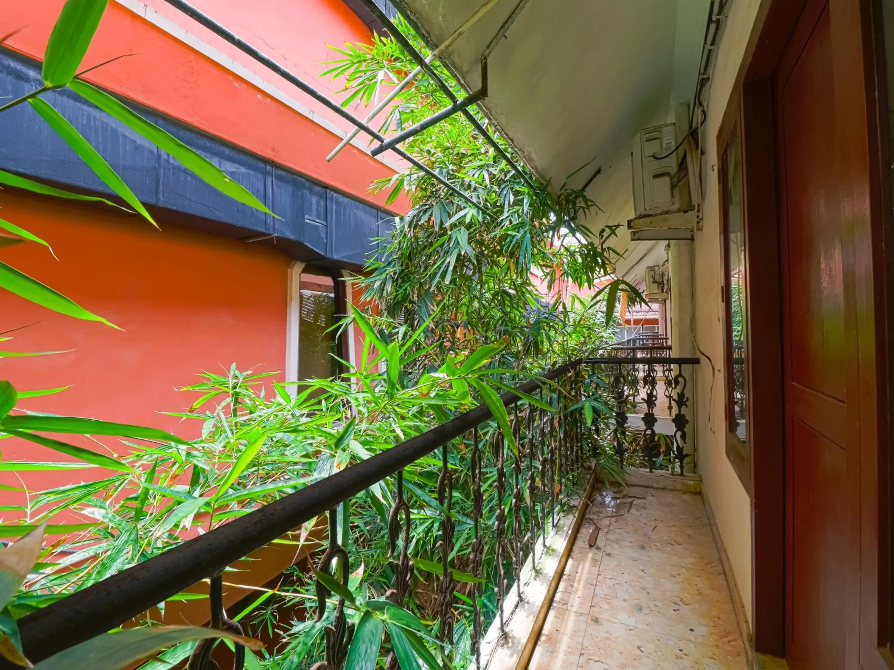 Balcony/Terrace in The Byke Puja Samudra Pure Veg