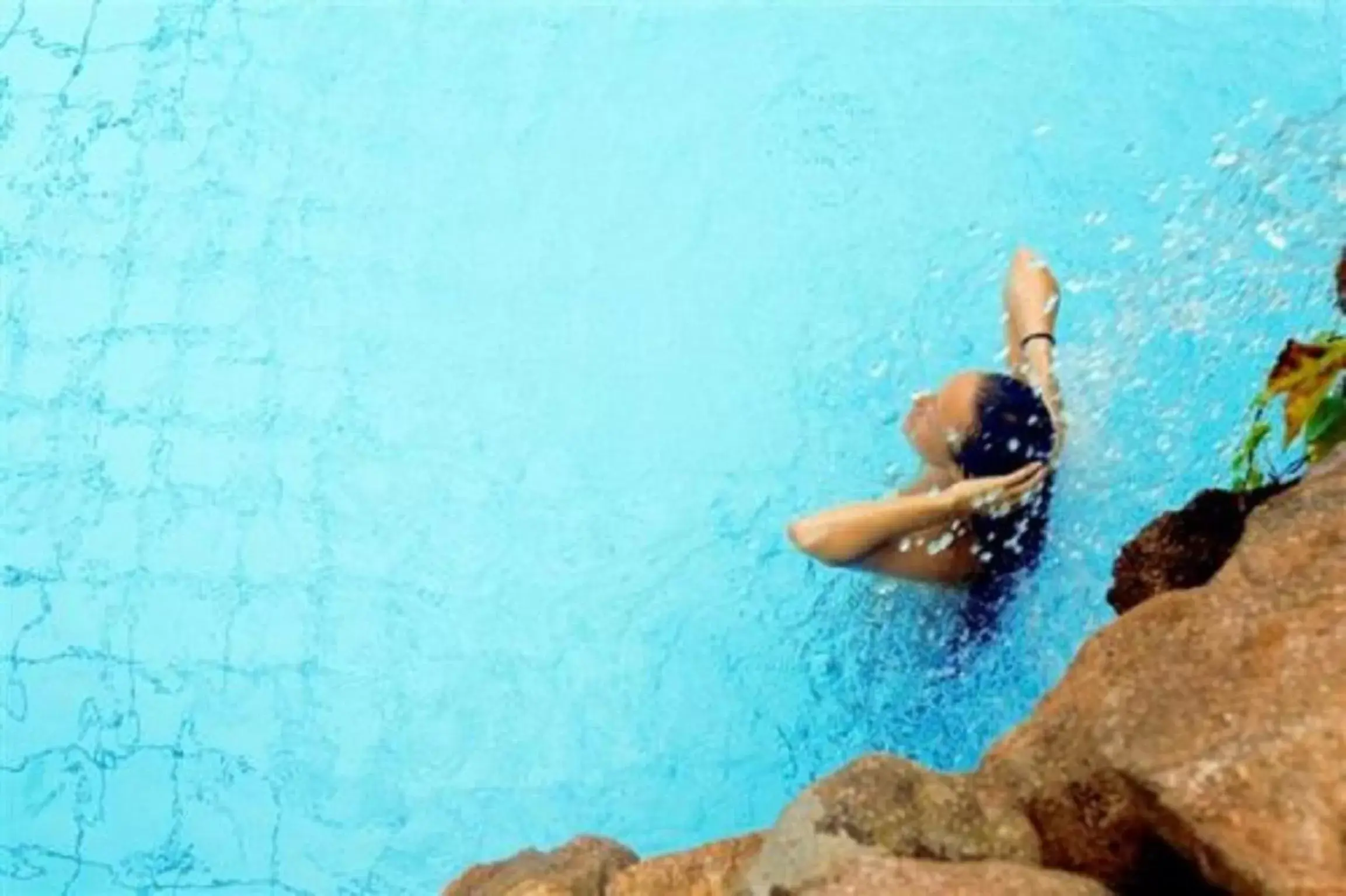 Guests, Swimming Pool in Hotel Rotwand