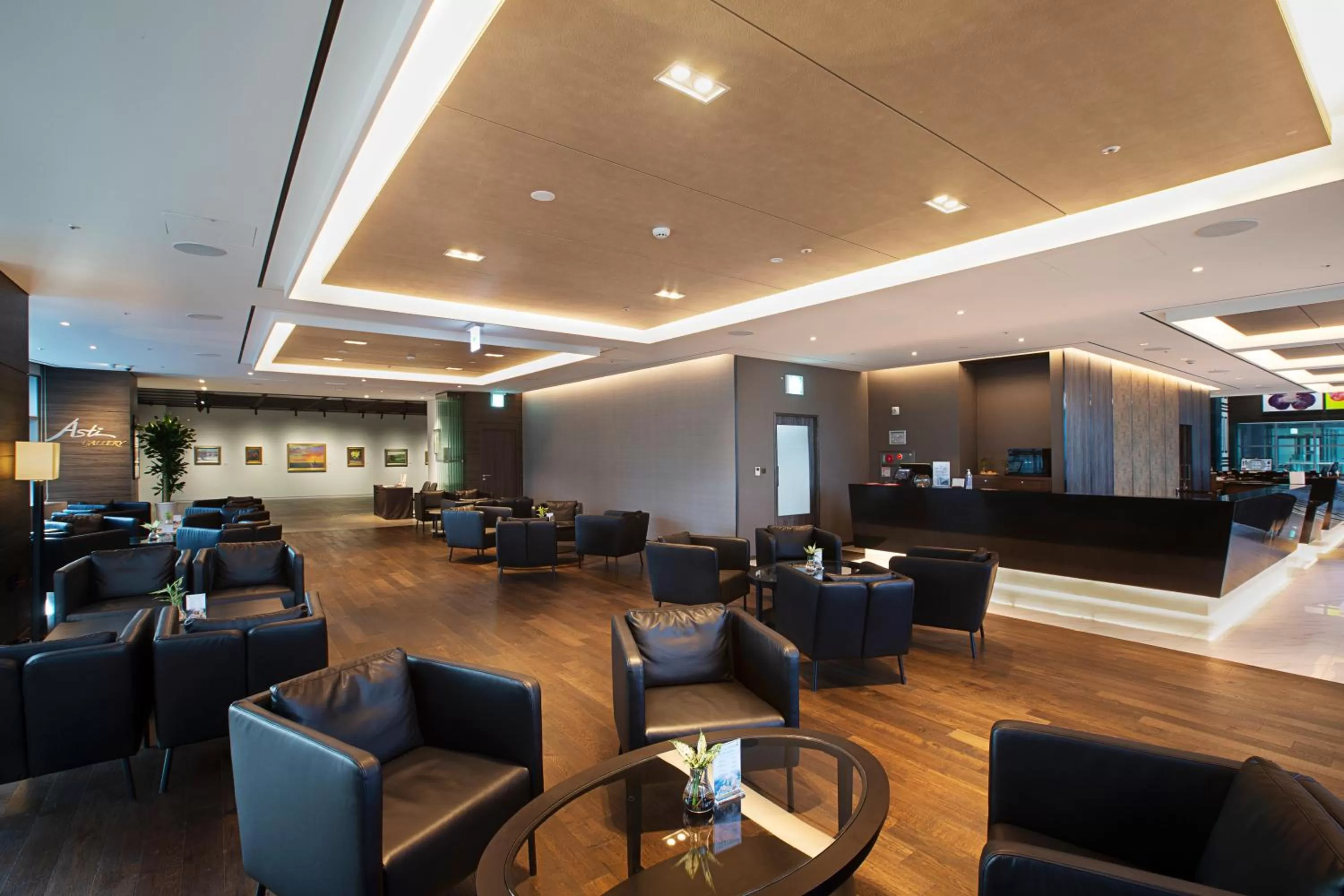 Lobby or reception in ASTI Hotel Busan Station