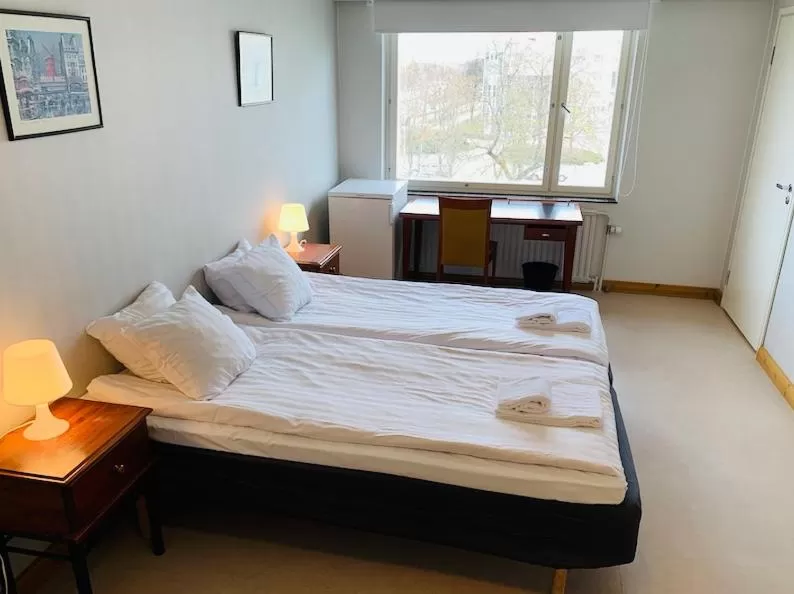 Bed in Hotelli Uninen Kotka