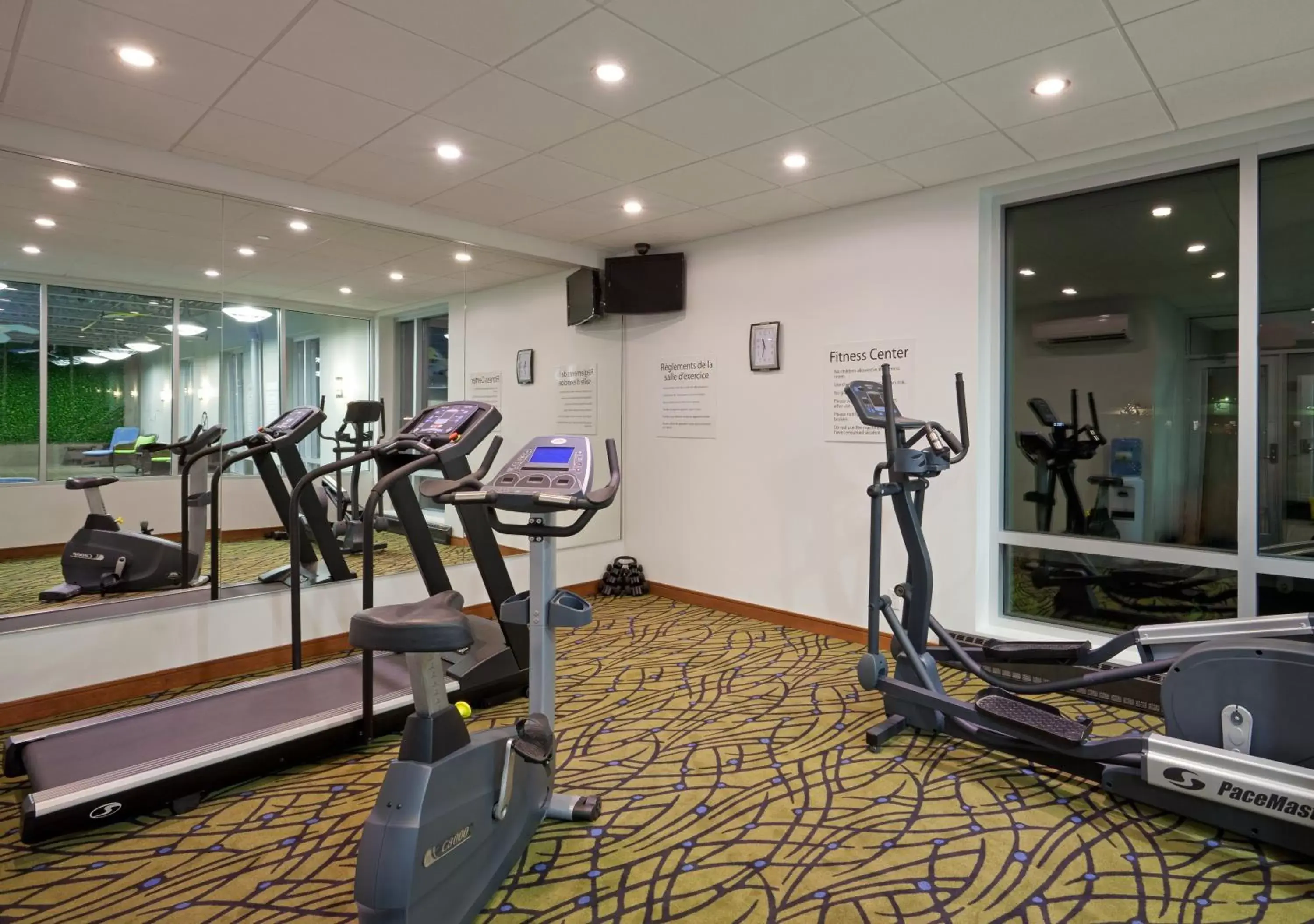 Fitness centre/facilities, Fitness Center/Facilities in Holiday Inn Express Hotel & Suites Saint - Hyacinthe, an IHG Hotel