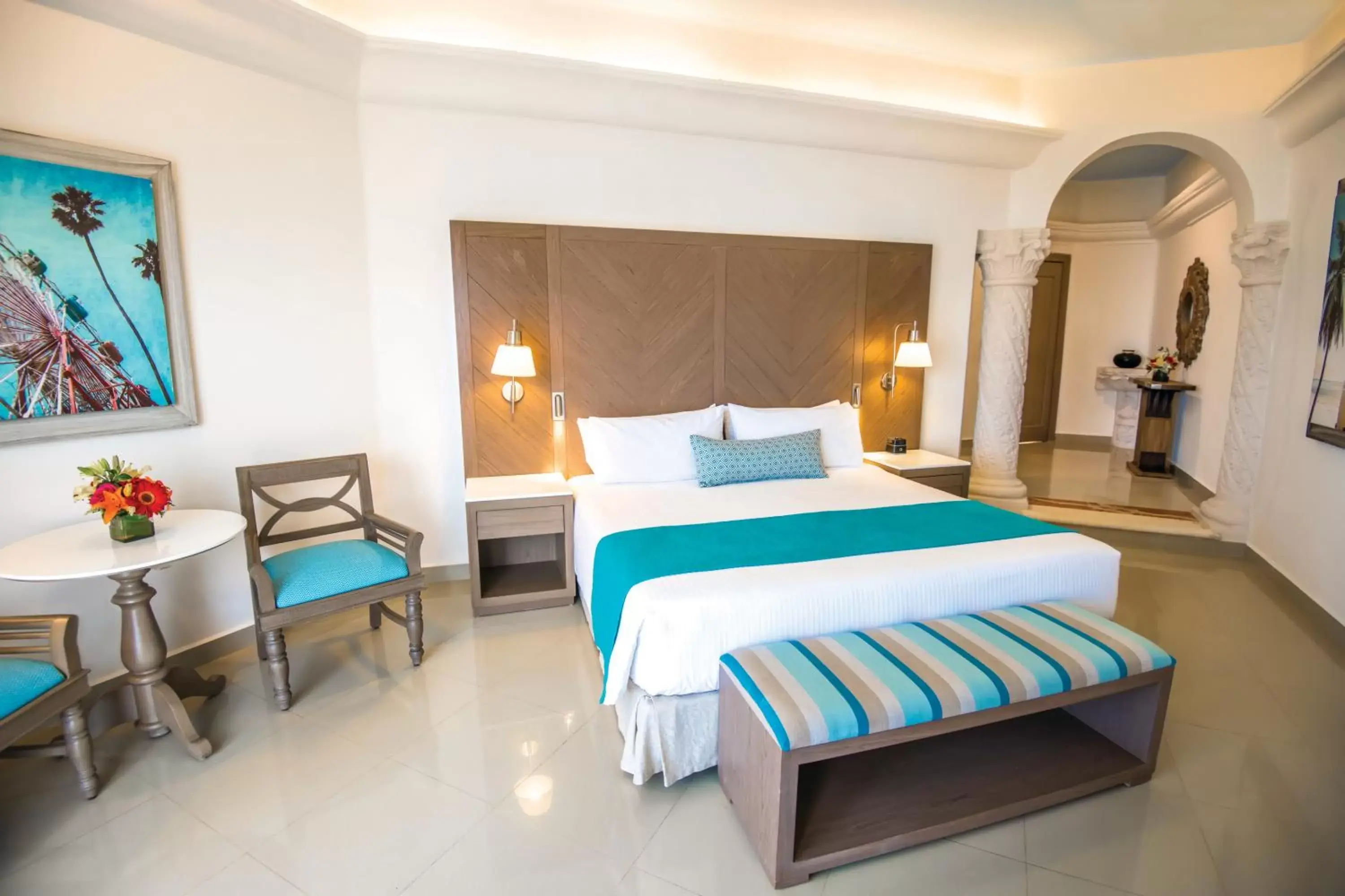 Bedroom, Bed in Wyndham Alltra Playa del Carmen Adults Only All Inclusive