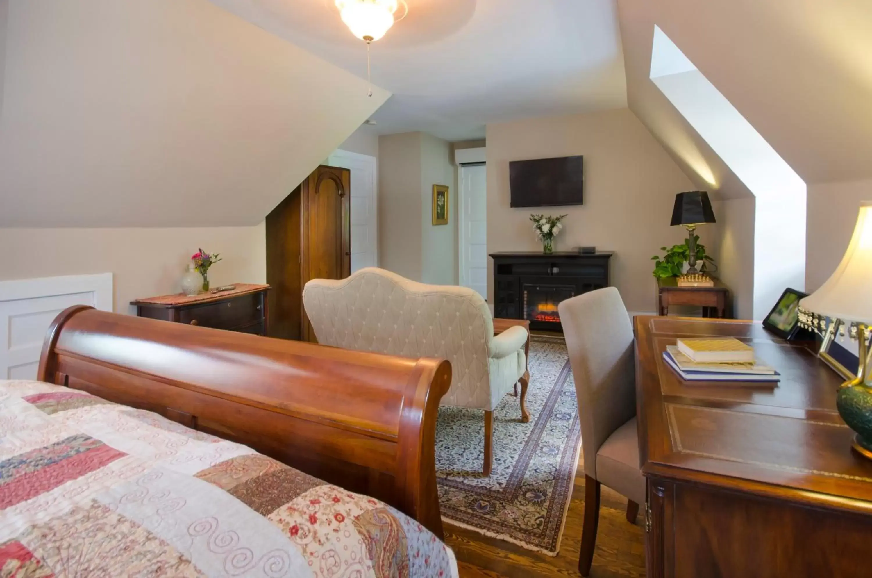 Bed in Hillbrook Inn & Spa Bed in Hillbrook Inn & Spa