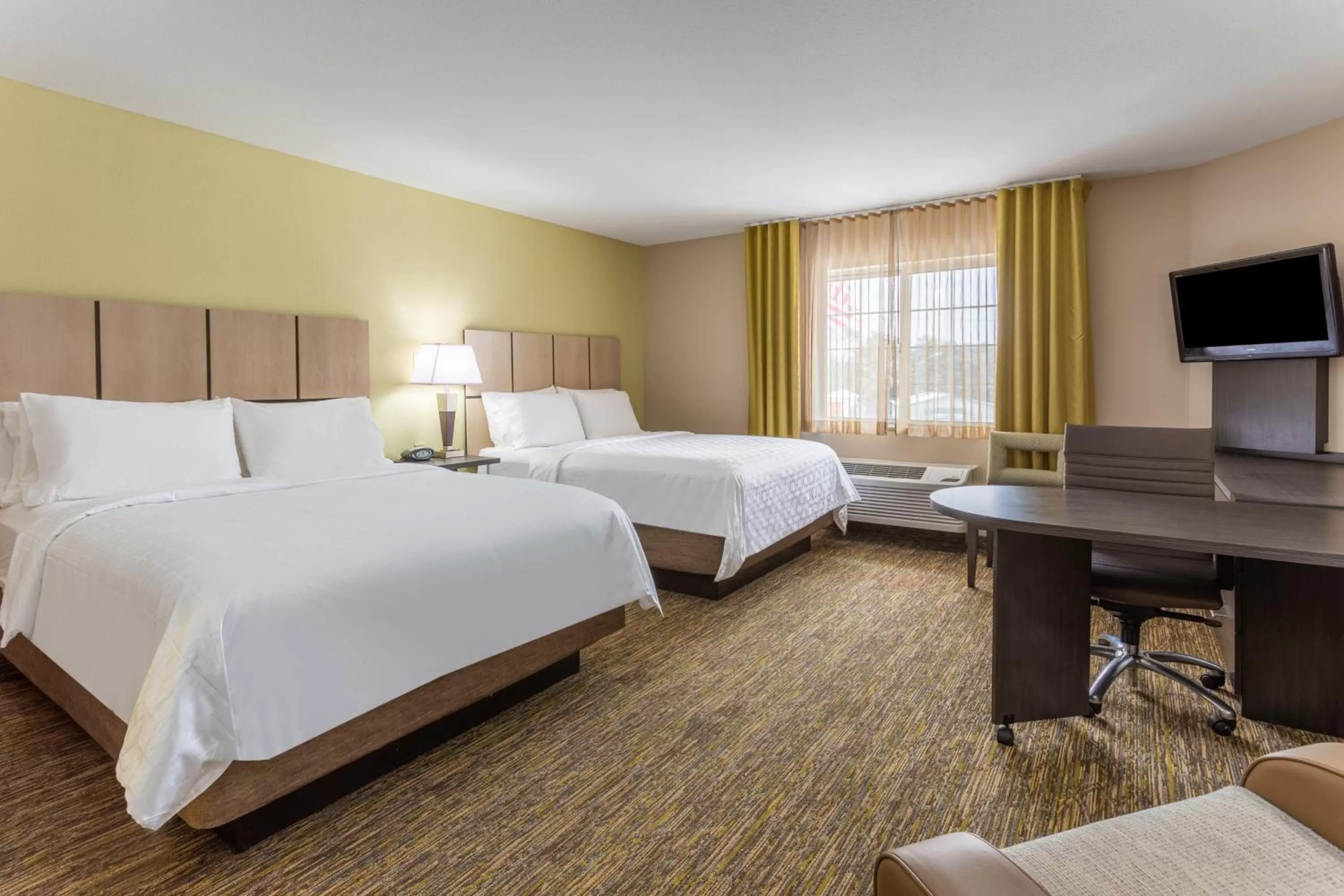 Photo of the whole room, Bed in Candlewood Suites South Bend Airport by IHG