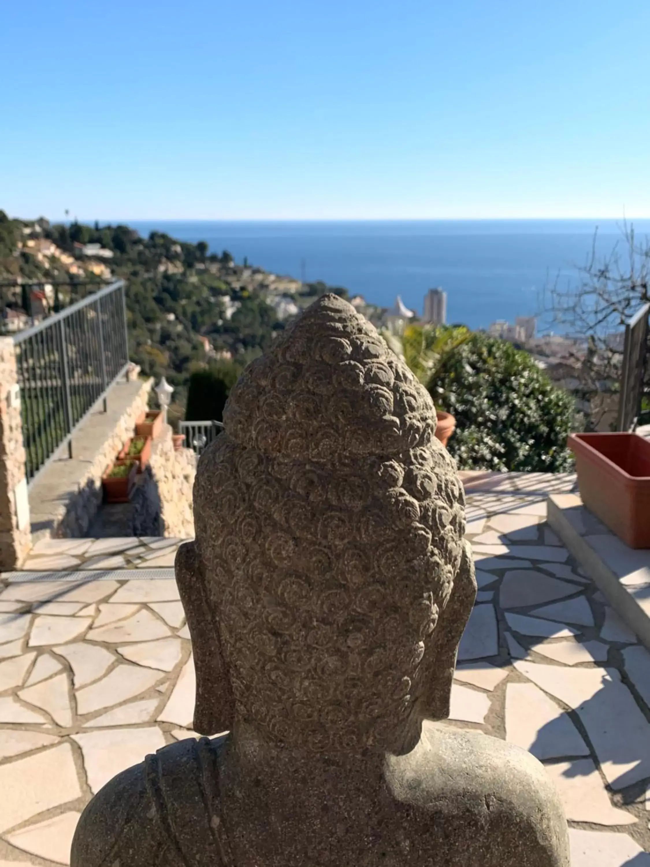 Patio in Monte Carlo View and Spa