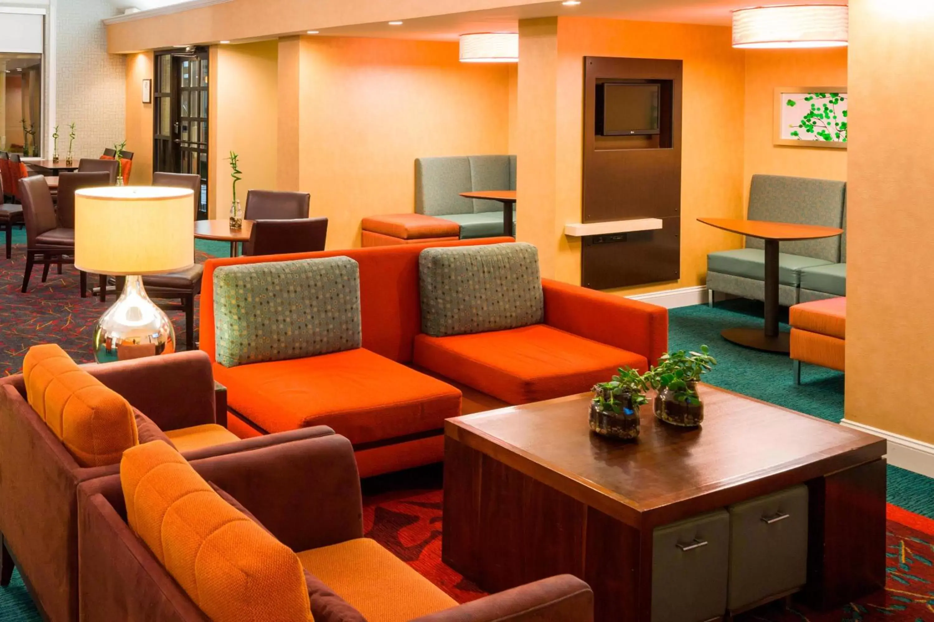 Lobby or reception, Lounge/Bar in Residence Inn by Marriott Greenbelt