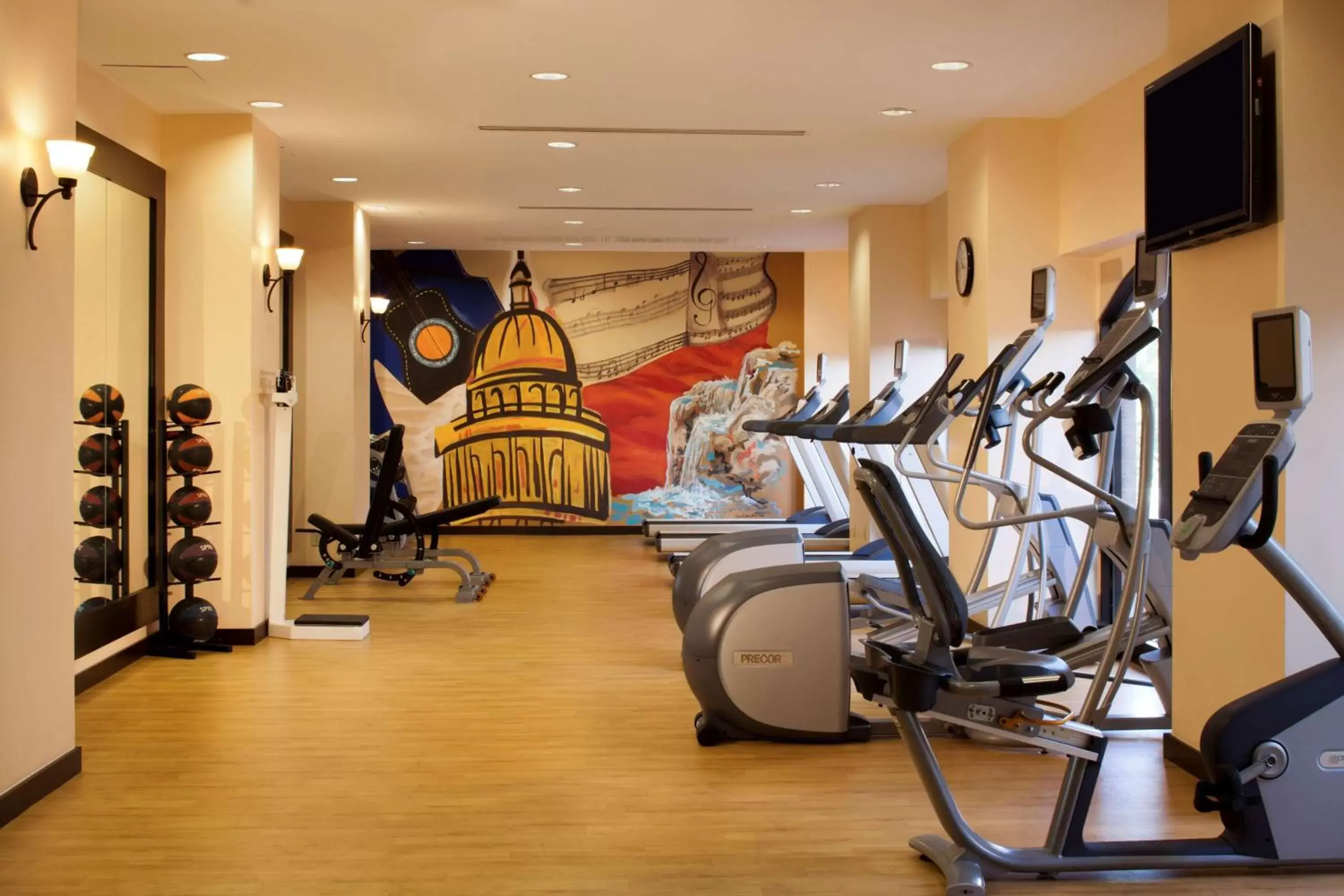 Fitness centre/facilities, Fitness Center/Facilities in Hilton Garden Inn Austin Downtown-Convention Center