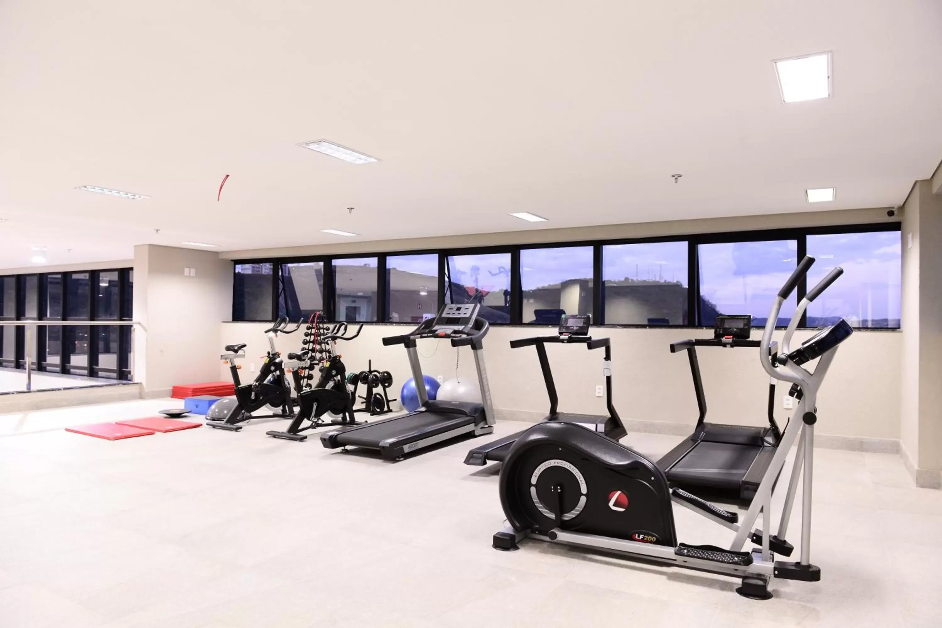Fitness centre/facilities in Trade Hotel