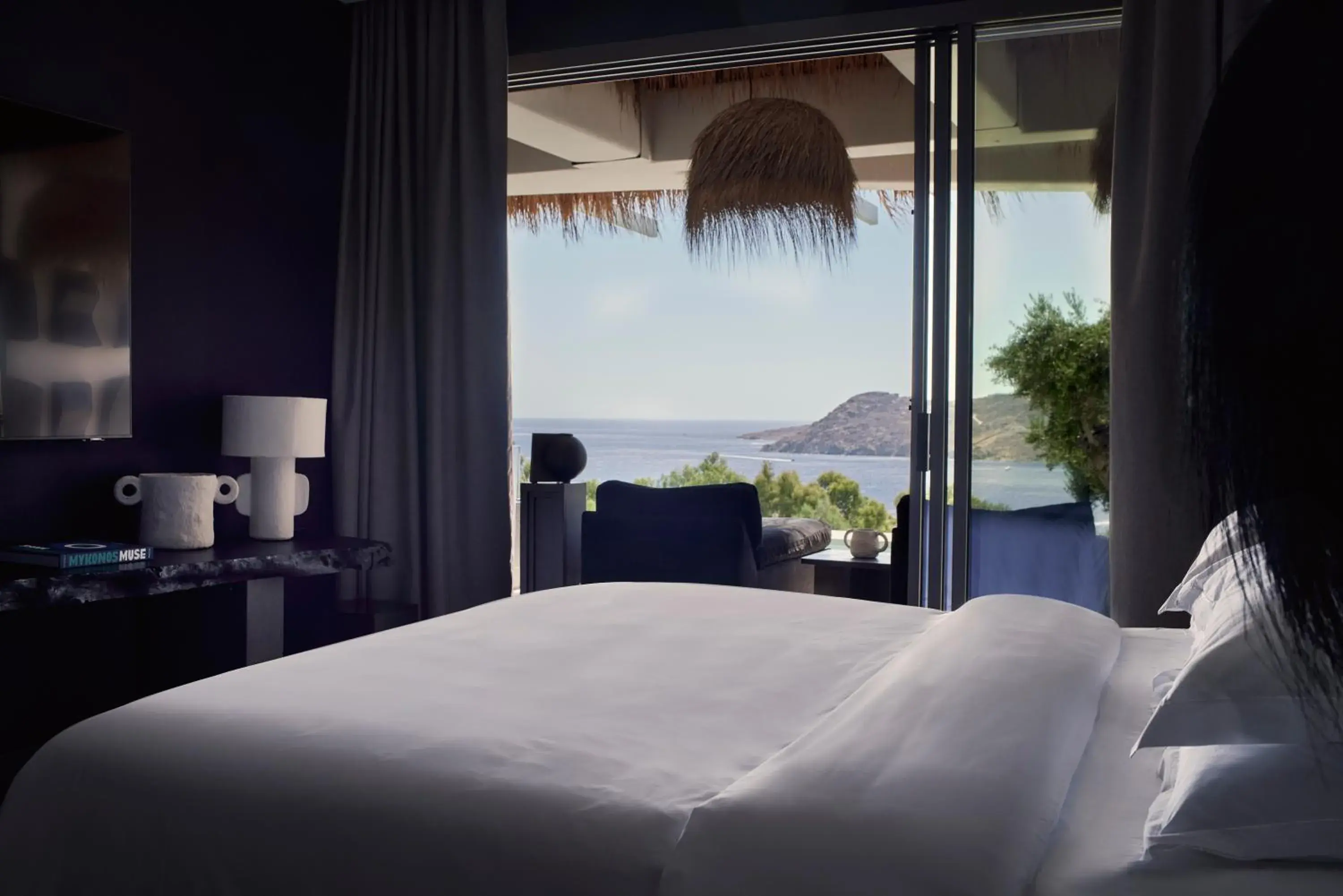 Bedroom in Myconian Villa Collection - Preferred Hotels & Resorts