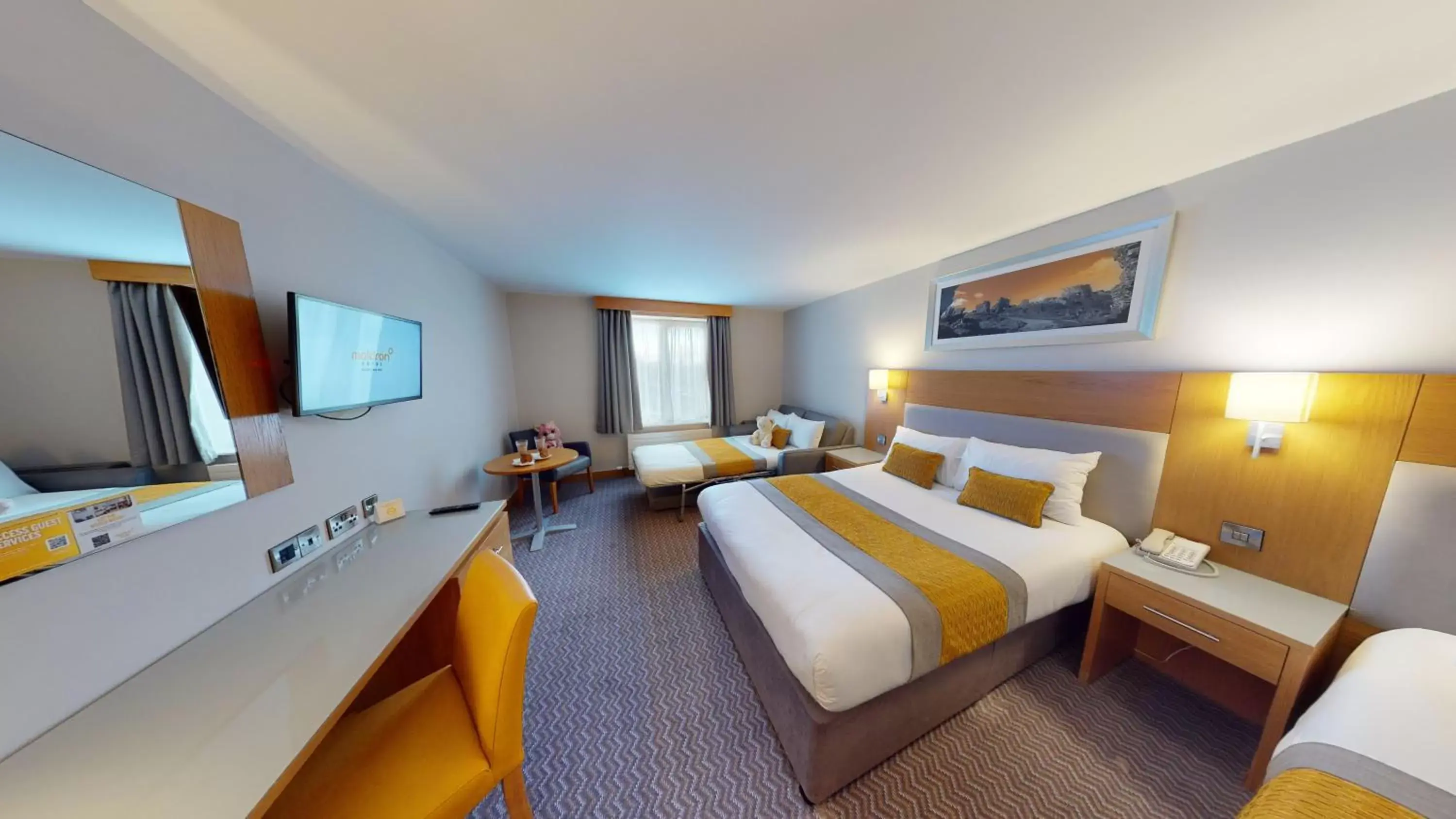 Bed in Maldron Hotel Portlaoise
