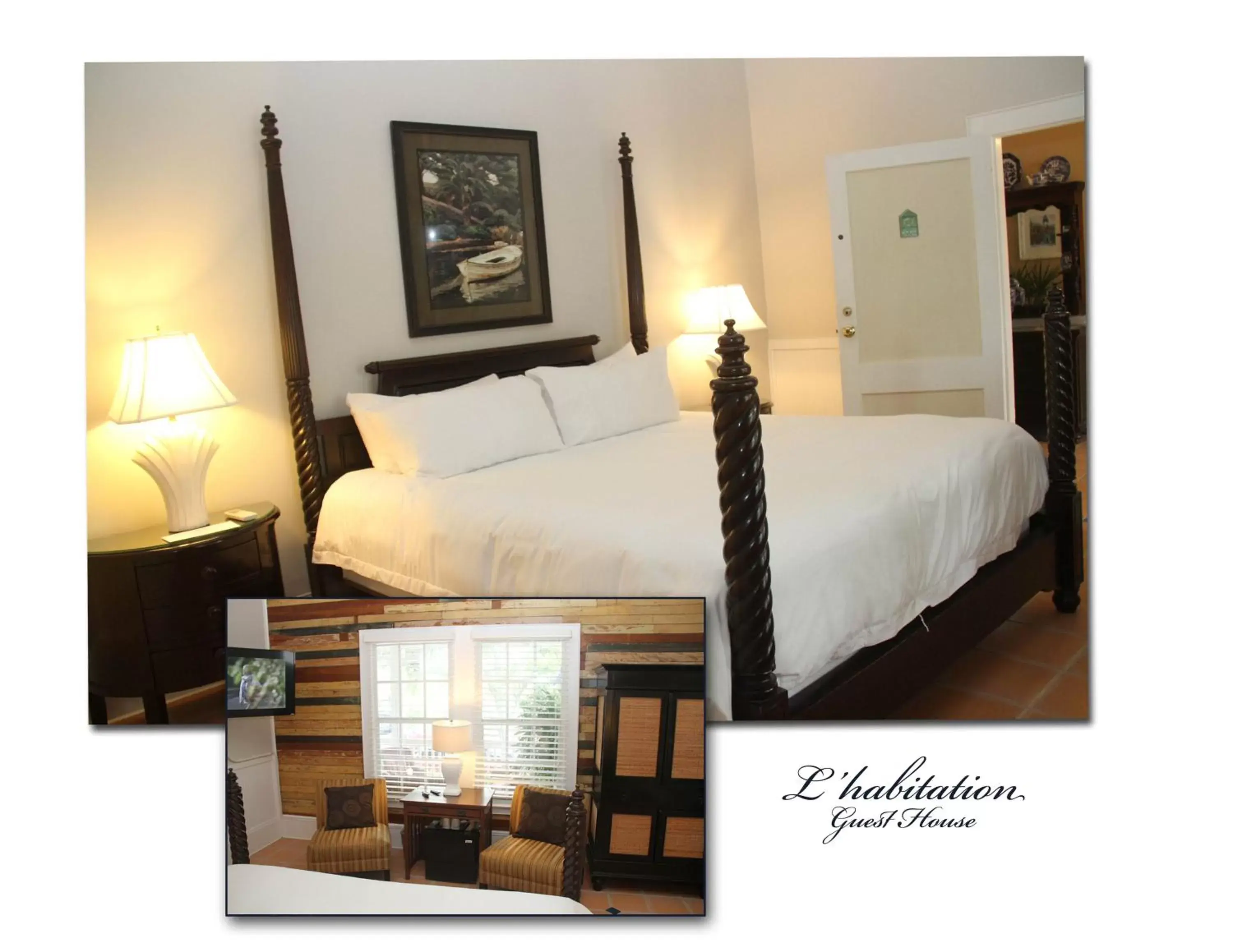 Bedroom in L'Habitation Guesthouse- Adult Exclusive