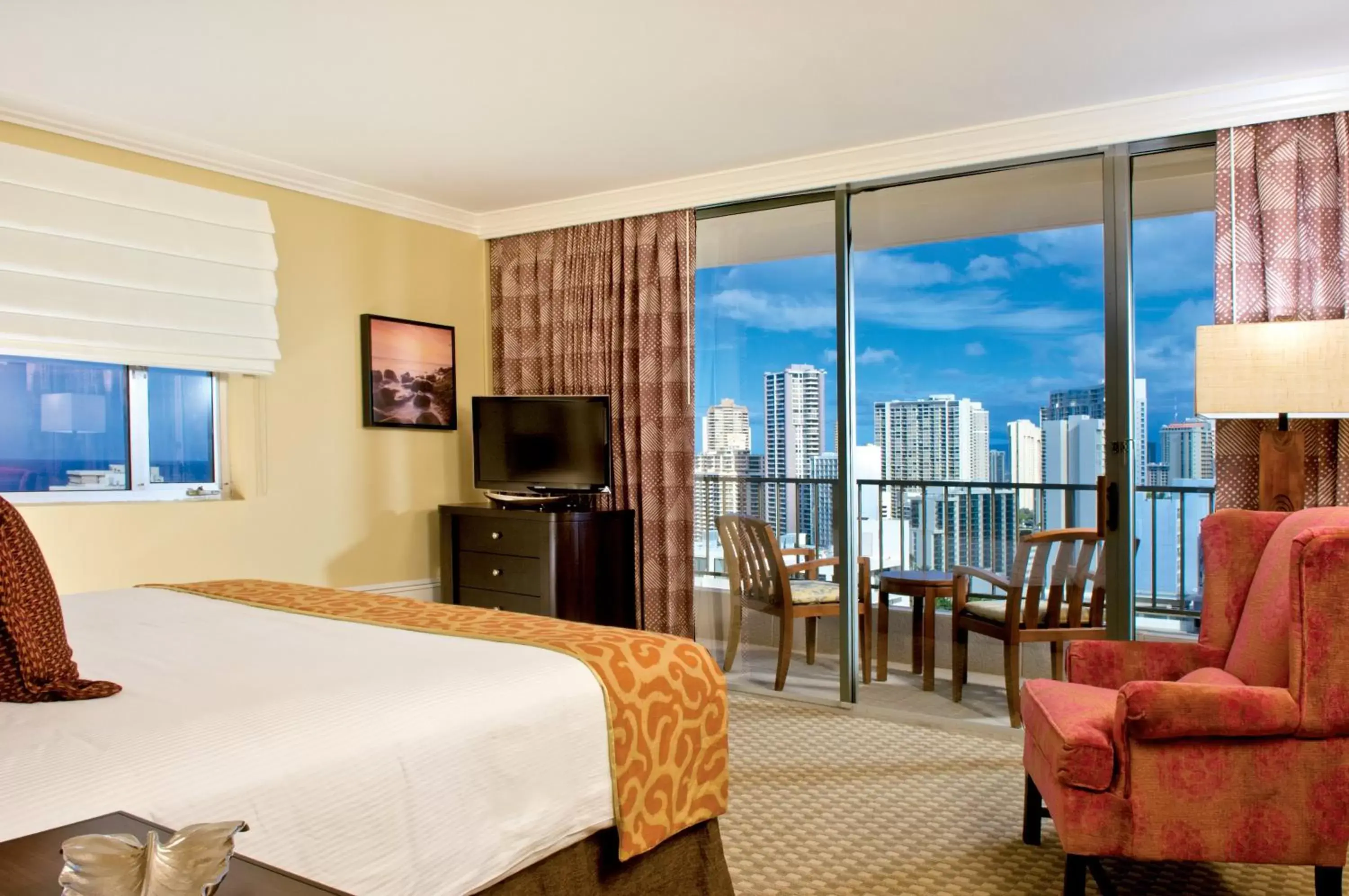 Bedroom in Wyndham Vacation Resorts Royal Garden at Waikiki