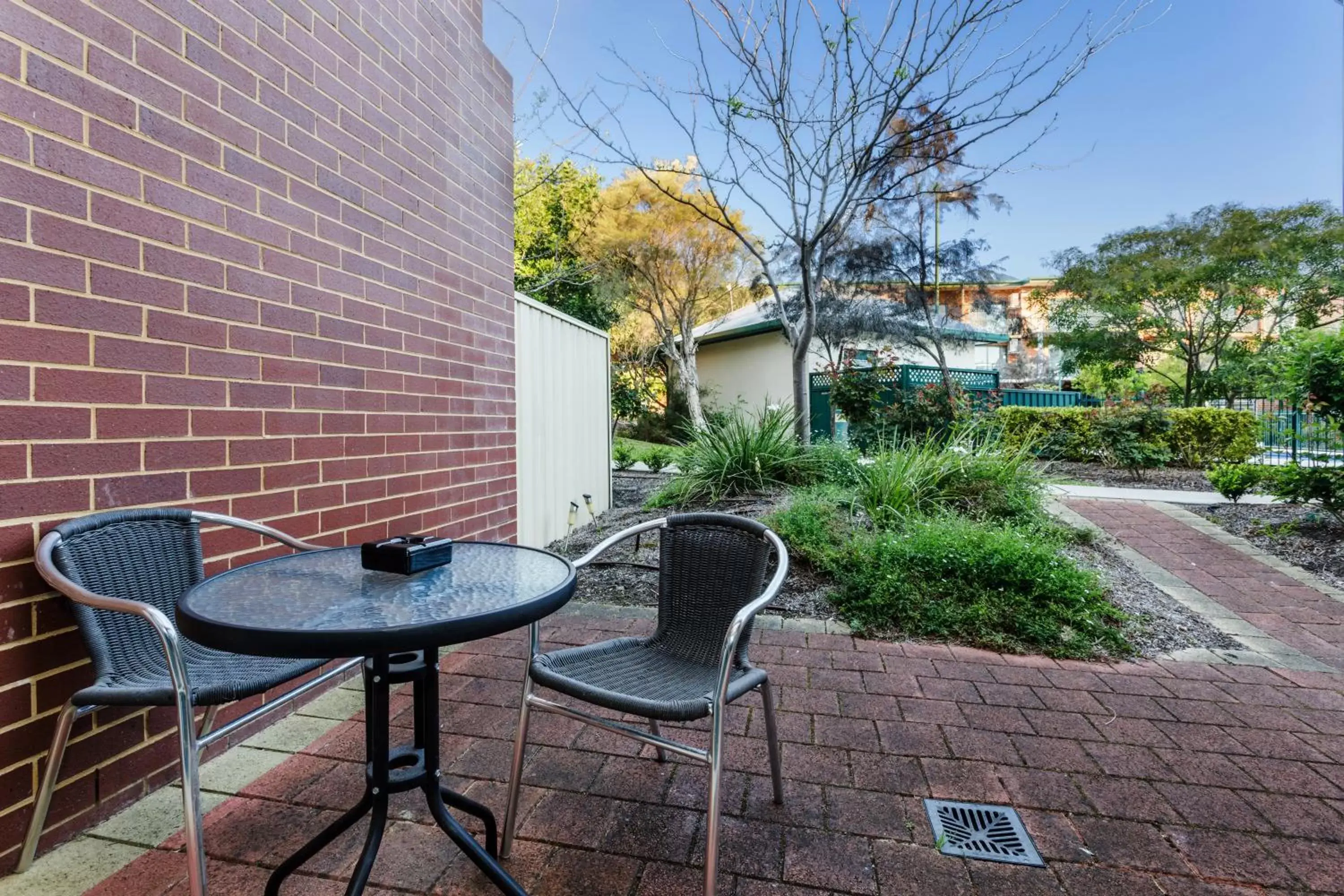 Patio in Perth Ascot Central Apartment Hotel