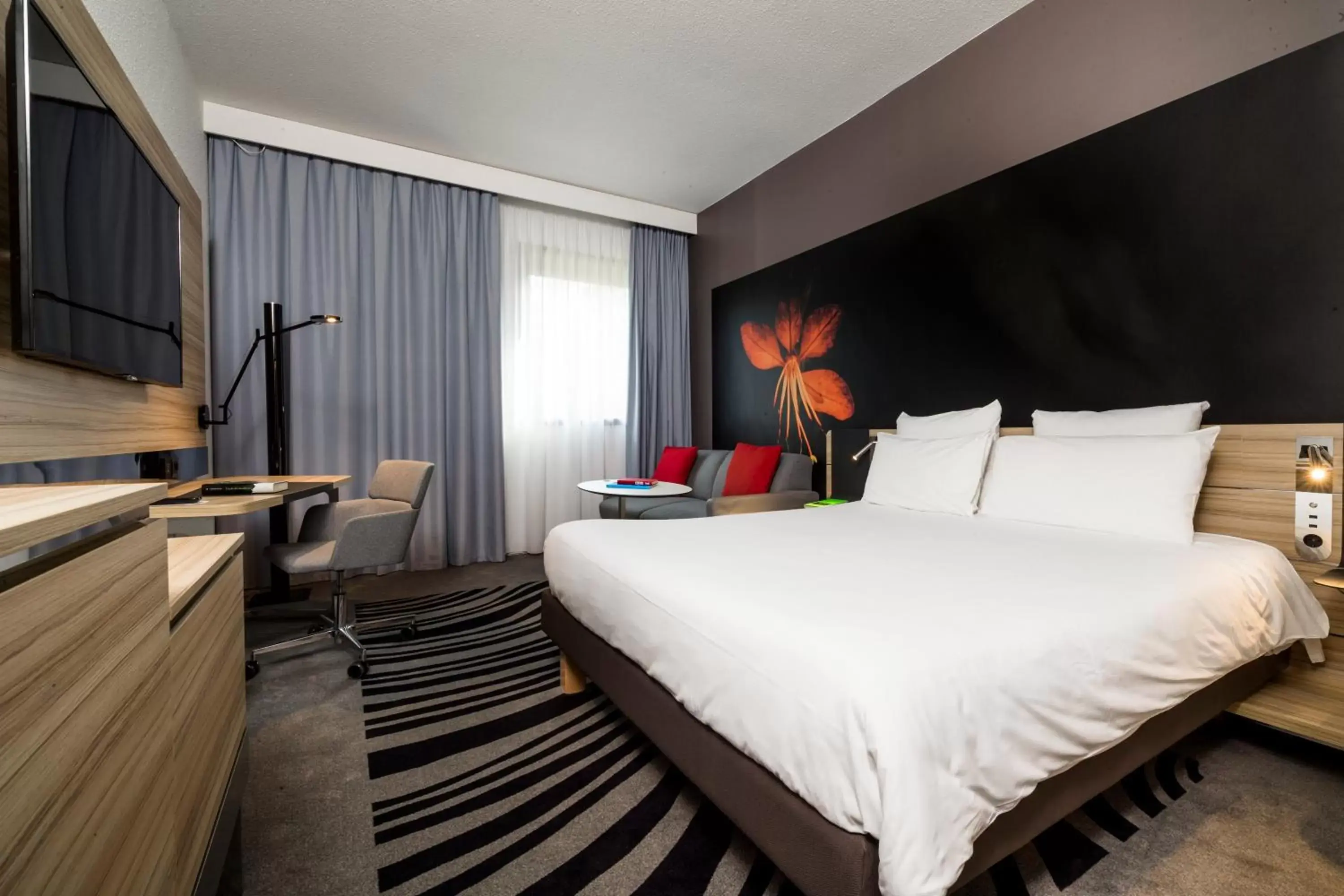 Bed in Novotel Milano Linate Aeroporto