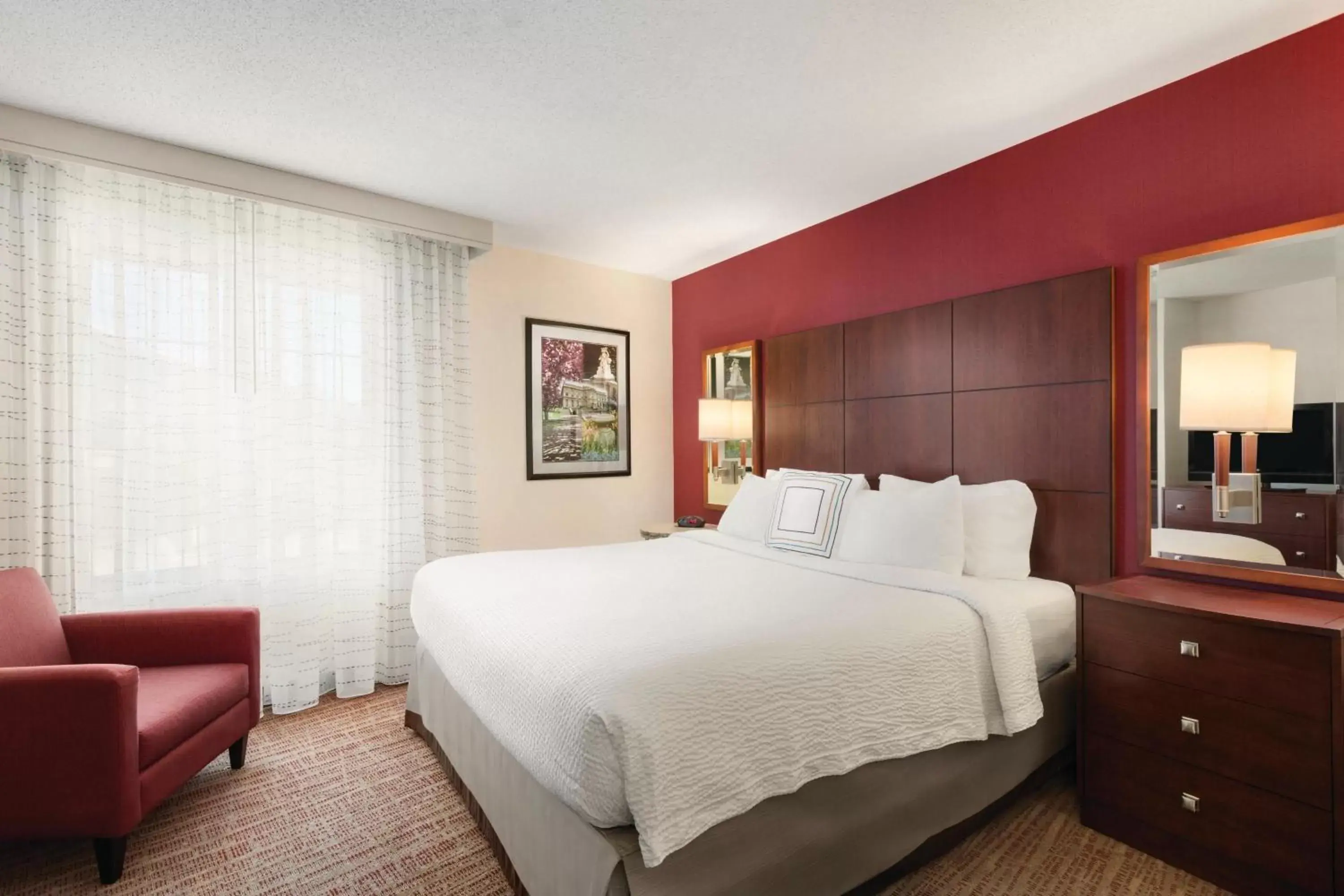 Bedroom, Bed in Residence Inn by Marriott Newport Middletown