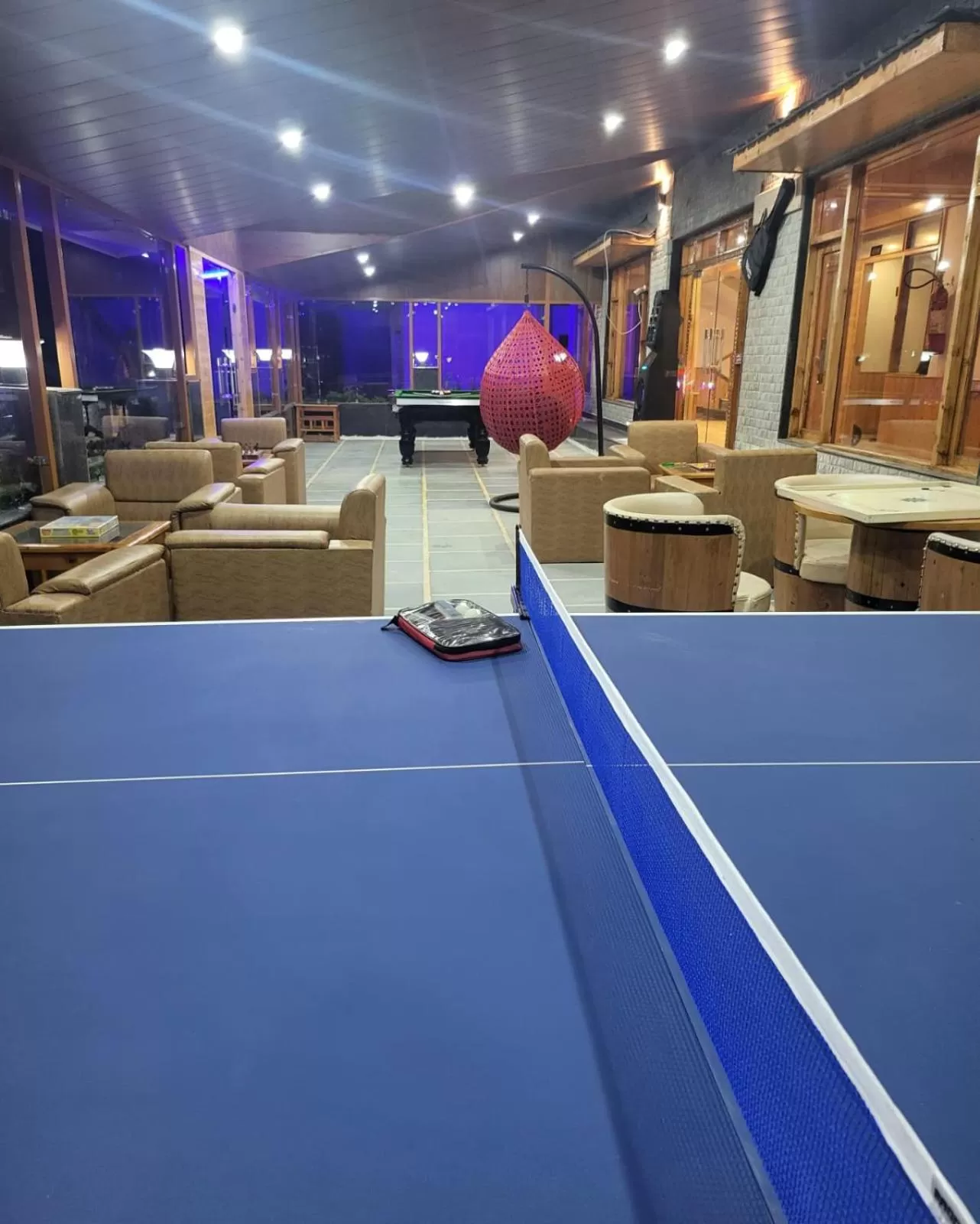 Game Room in Hotel Smugglers Mountain View - central heated & air Cooled