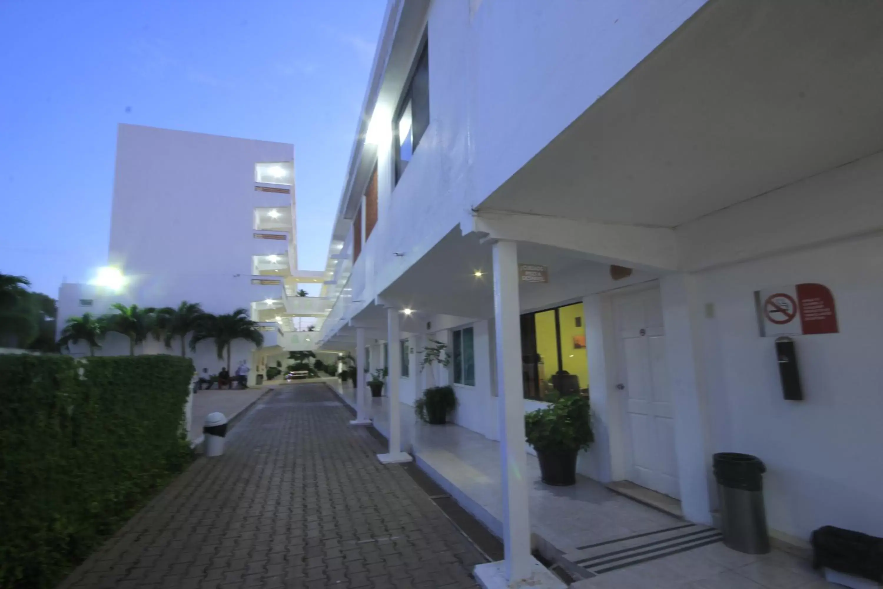 Property building in Hotel Casa Blanca