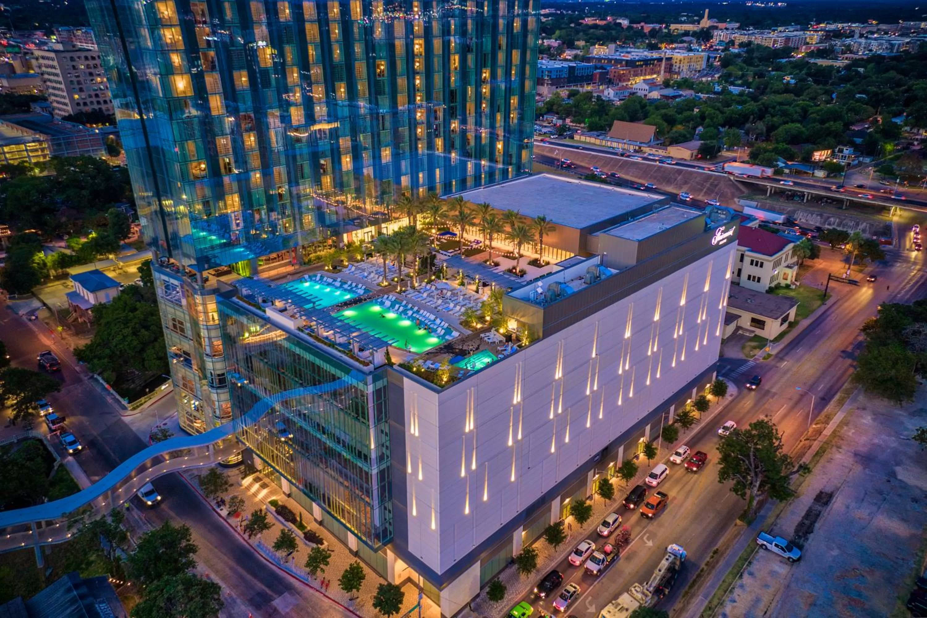 Bird's eye view in Fairmont Austin Gold Experience