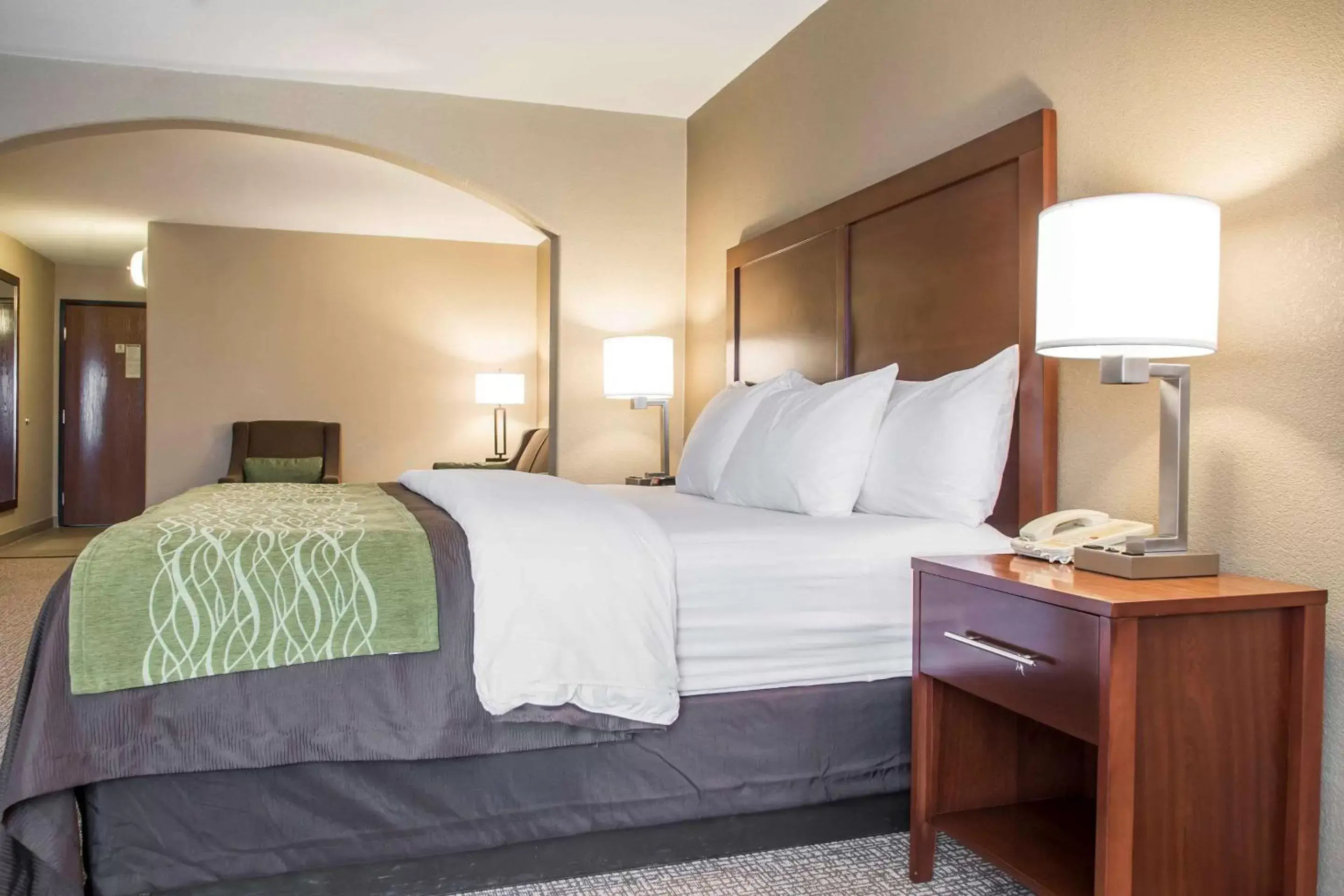 Photo of the whole room, Bed in Comfort Inn Edinburg South Photo of the whole room, Bed in Comfort Inn Edinburg South