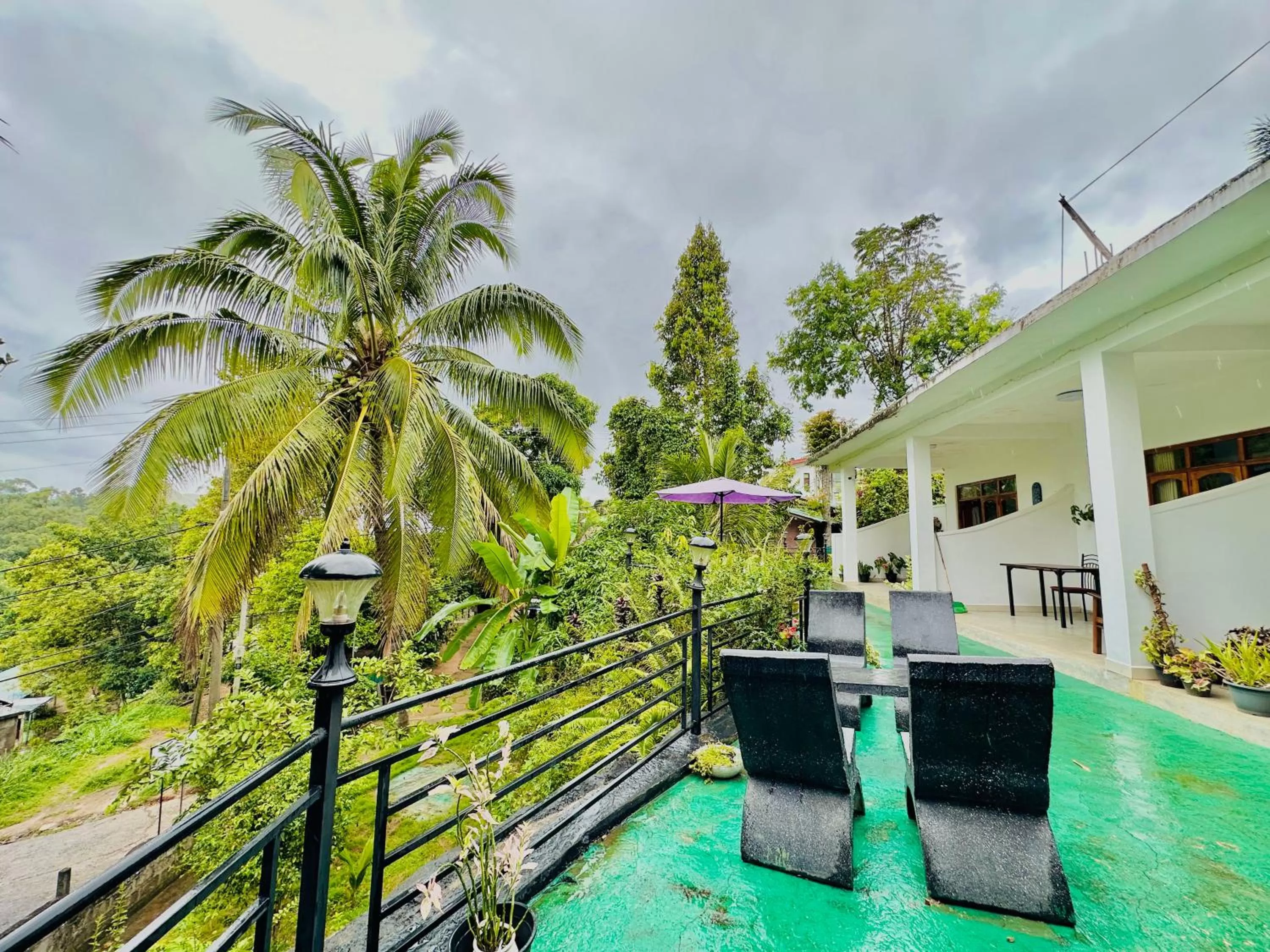 Seating area, Swimming Pool in GOLDEN CABIN ELLA