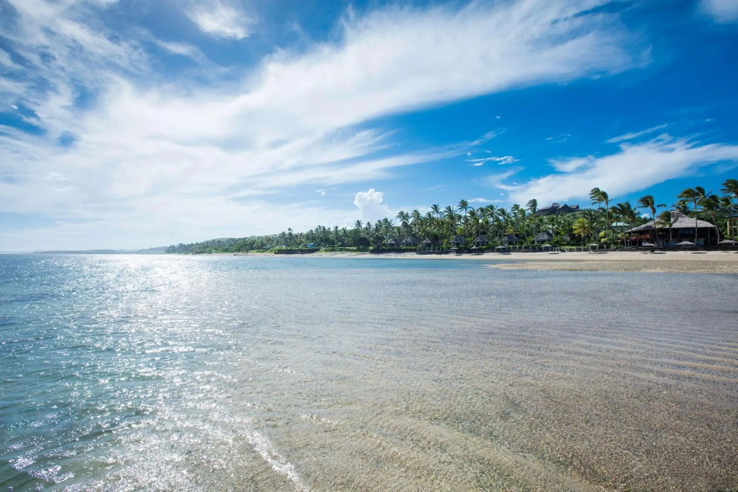 Beach in Outrigger Fiji Beach Resort