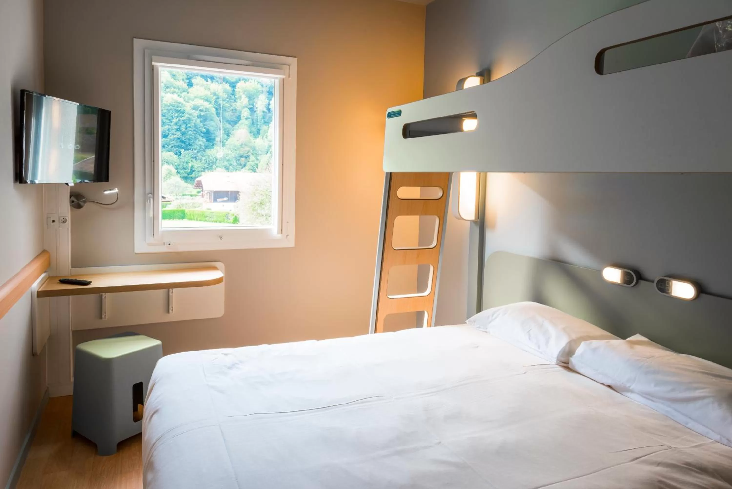 bunk bed, Bed in Ibis Budget Sallanches