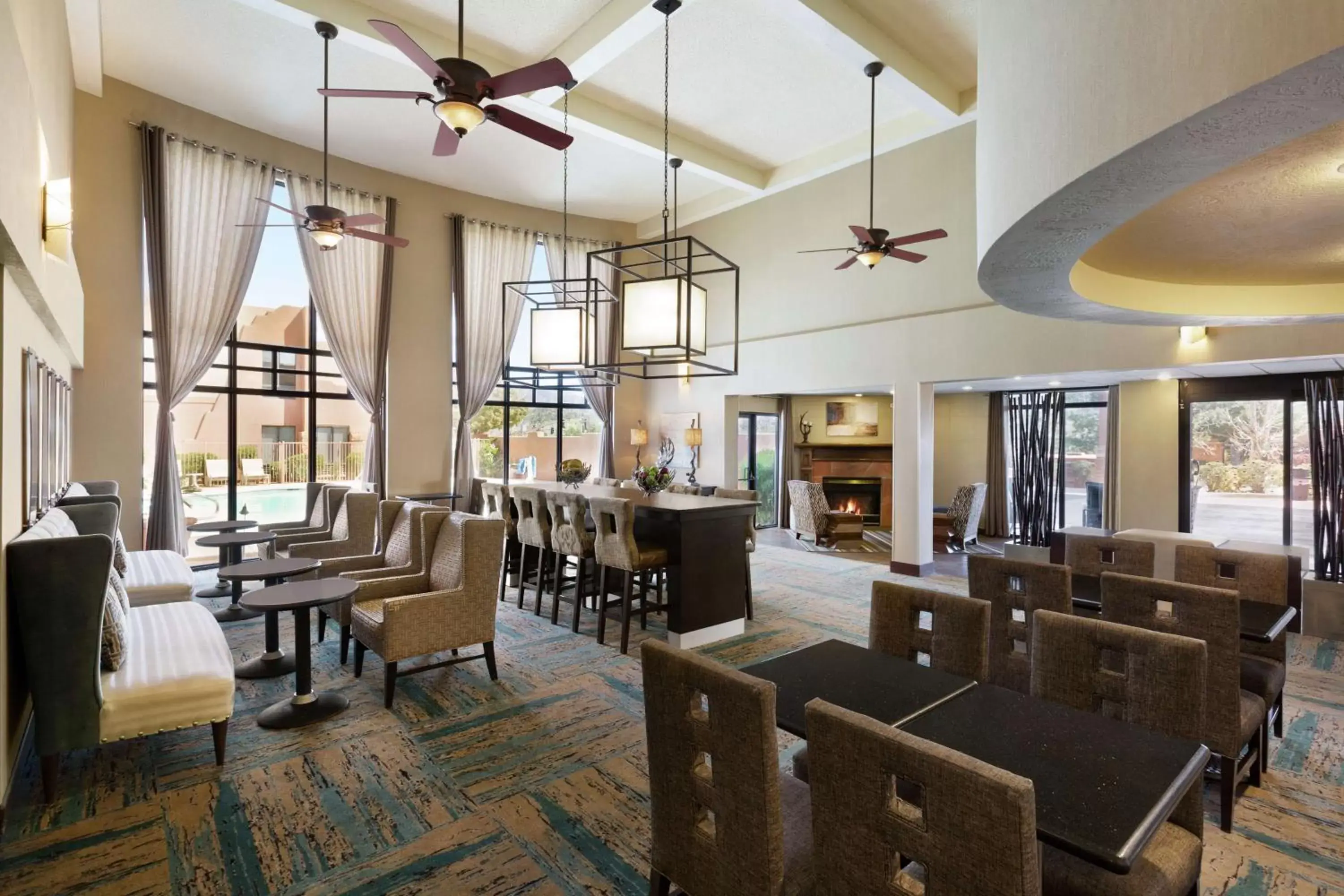Lobby or reception, Restaurant/Places to Eat in Hampton Inn Sedona