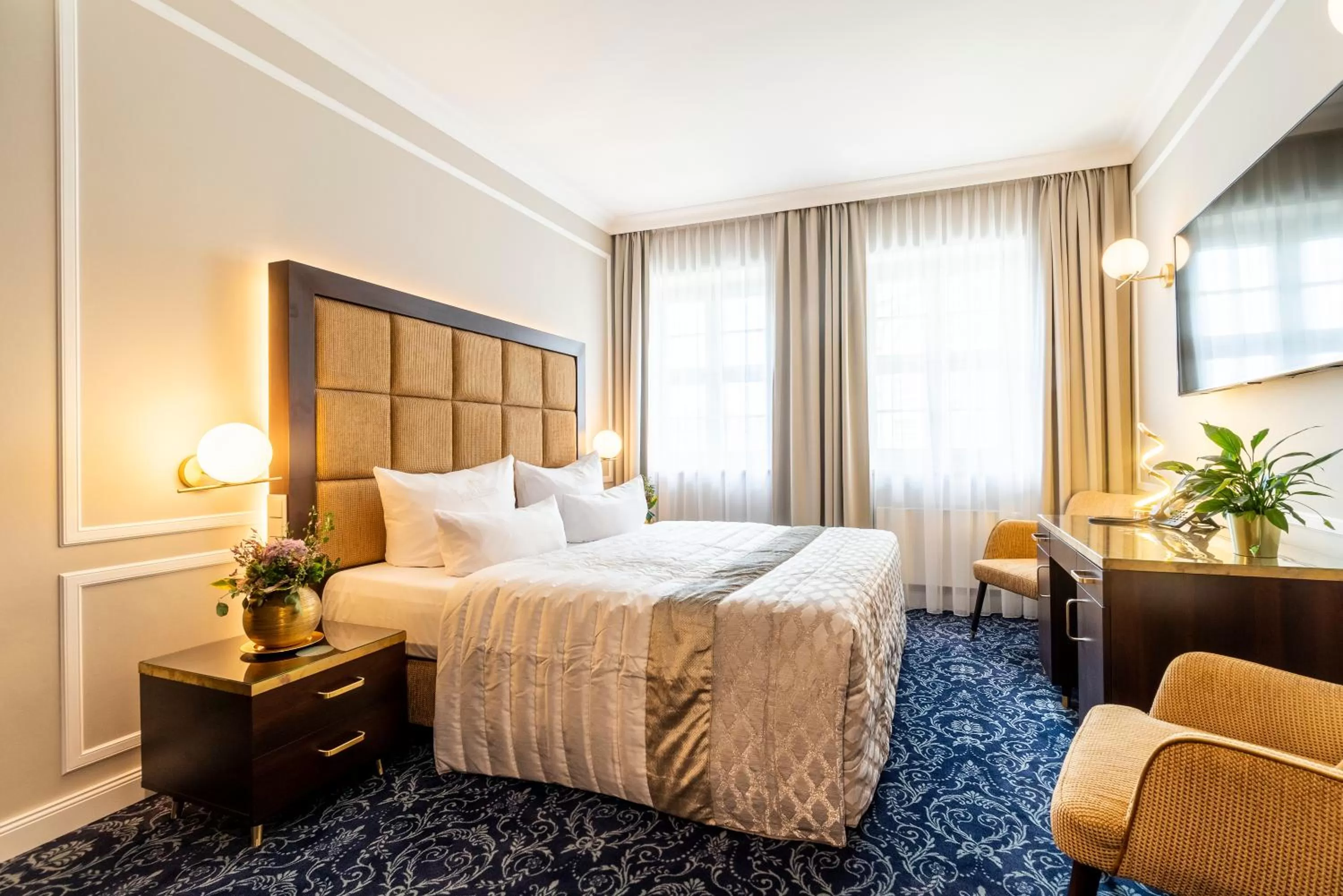 Bed in Hotel Suitess