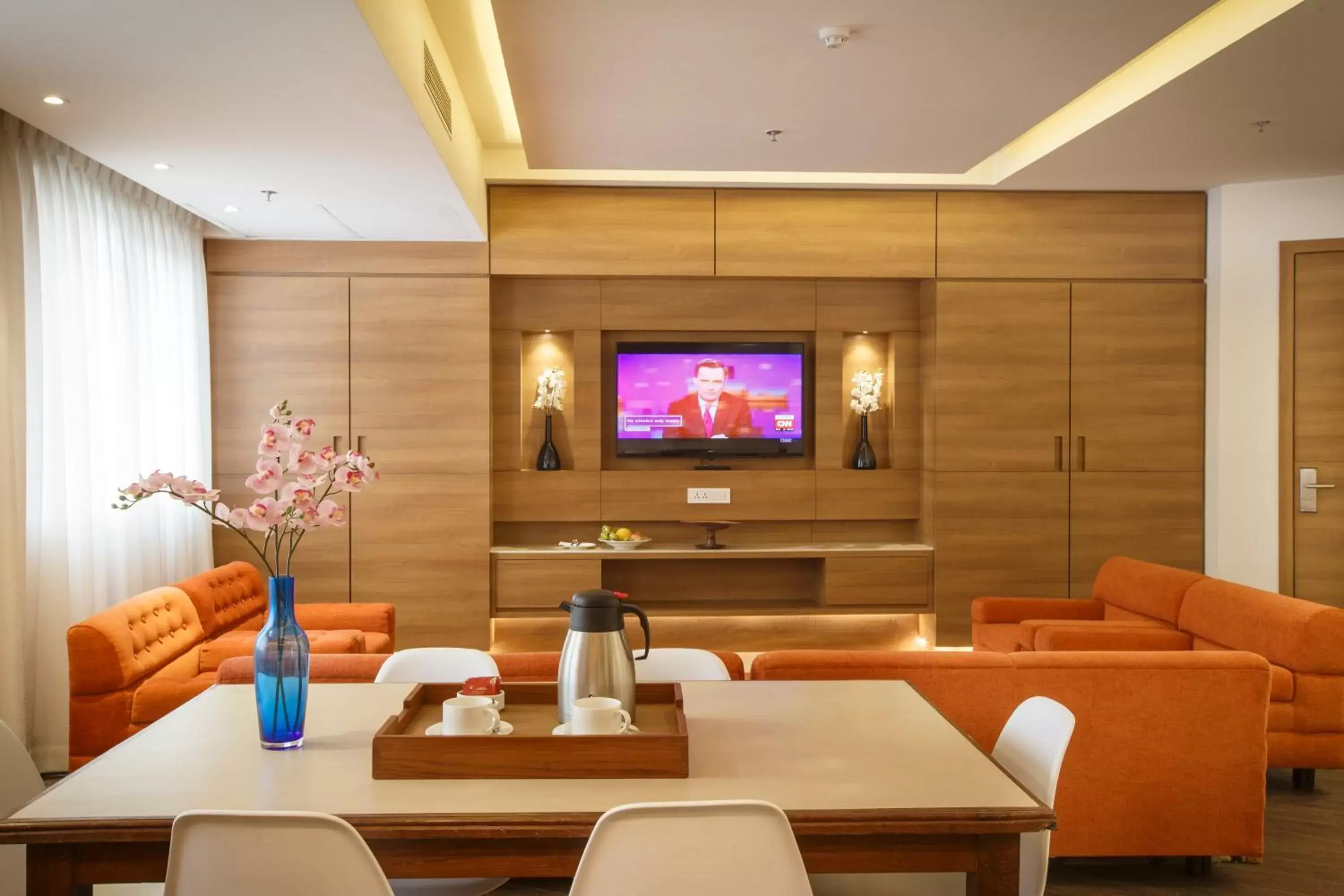 Living room, Seating Area in Hotel Ambassador by ACE Hotels