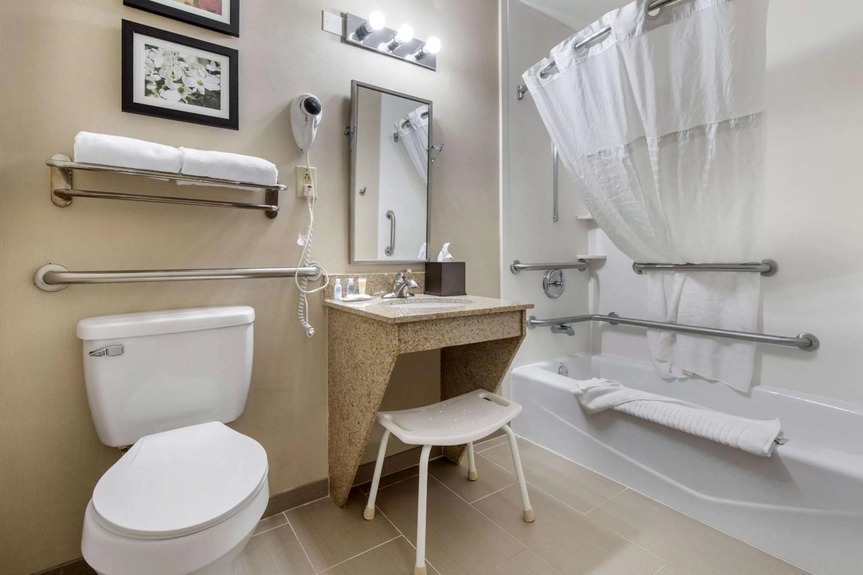 Bathroom in Comfort Inn Shelby