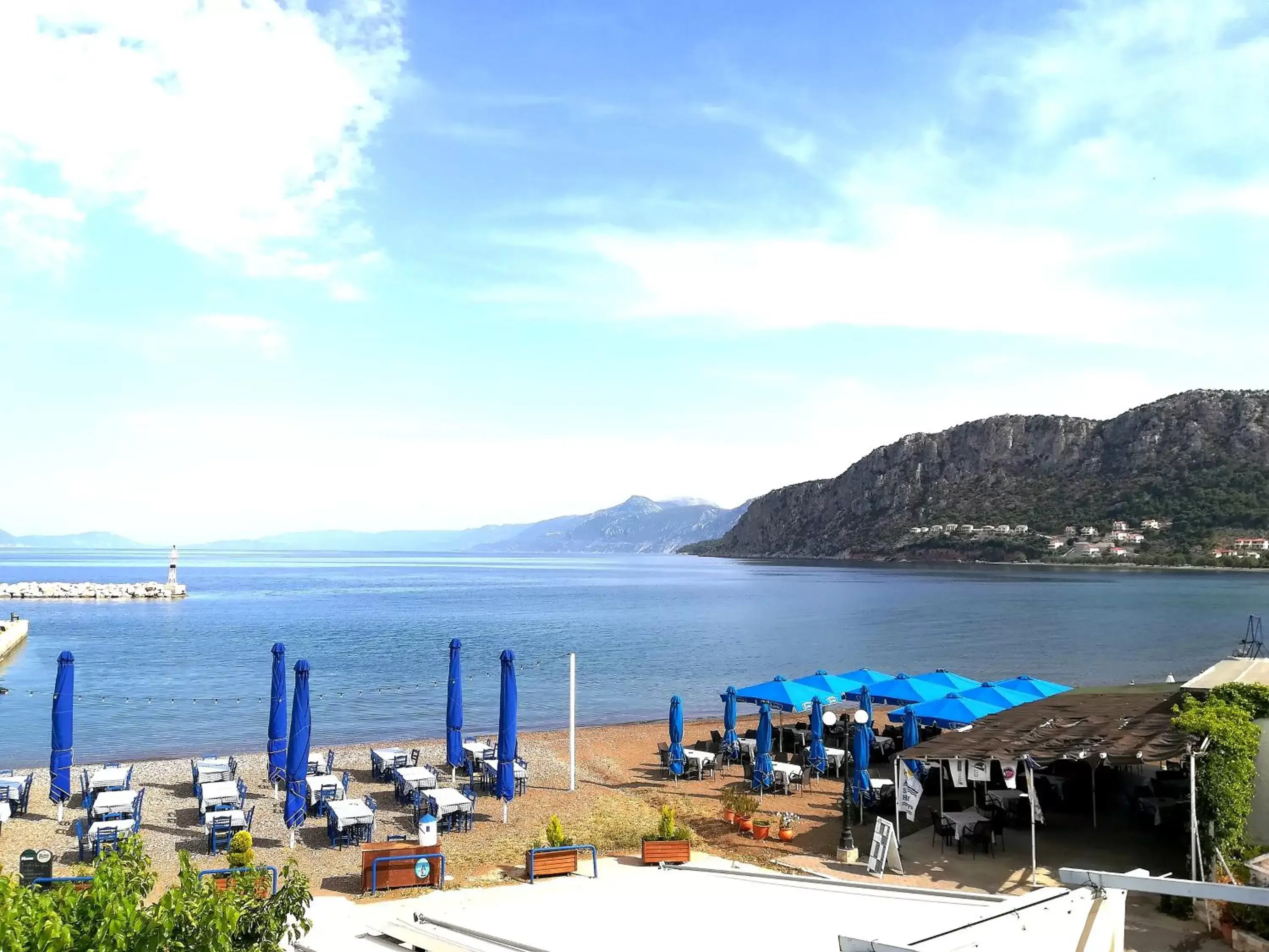 Beach in marilena