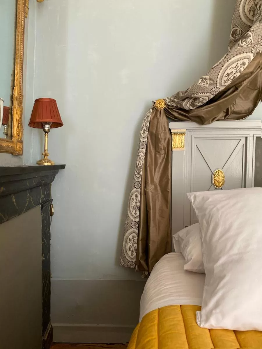 Bed in Manoir de Ghaisne