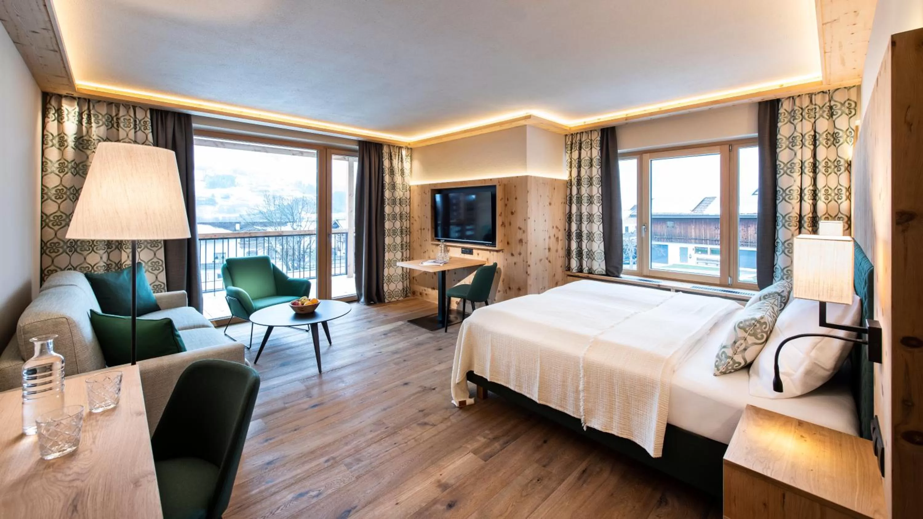 Photo of the whole room, Bed in Natur Resort RISSBACHER