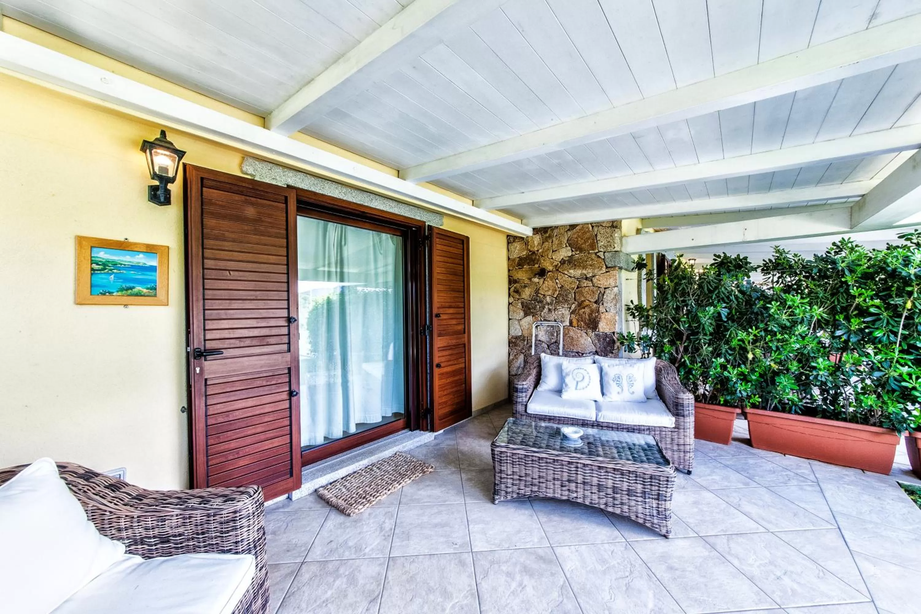 Patio in Cento Ulivi B&B