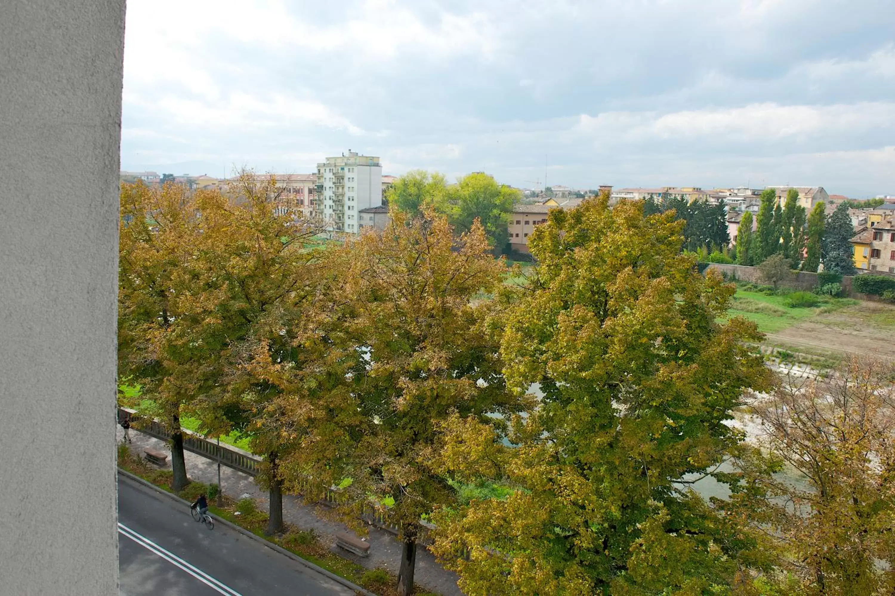 River view in Ibis Styles Parma Toscanini River view in Ibis Styles Parma Toscanini