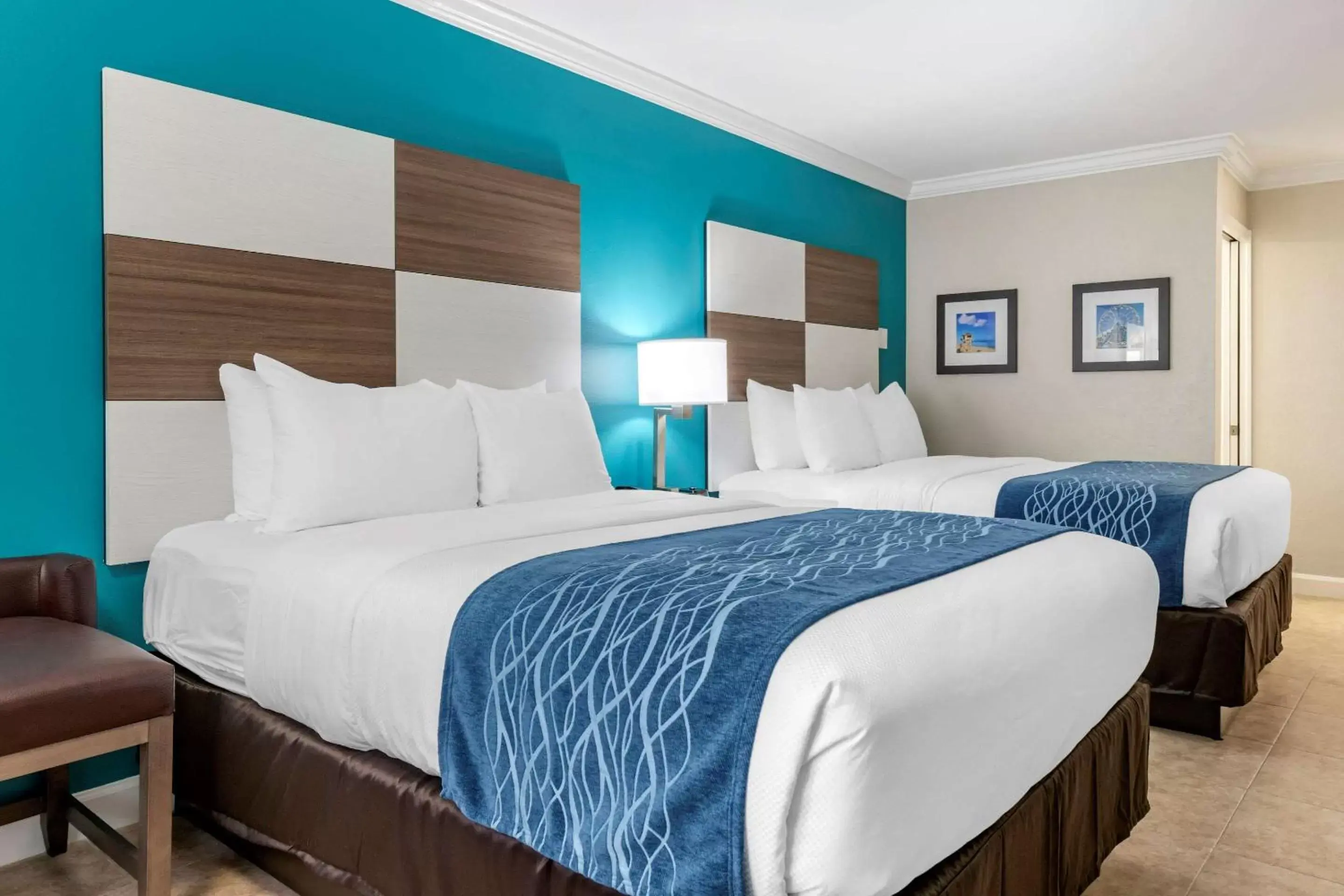 Queen Room with Two Queen Beds - Accessible/Non-Smoking  in Comfort Inn & Suites Daytona Beach Oceanfront