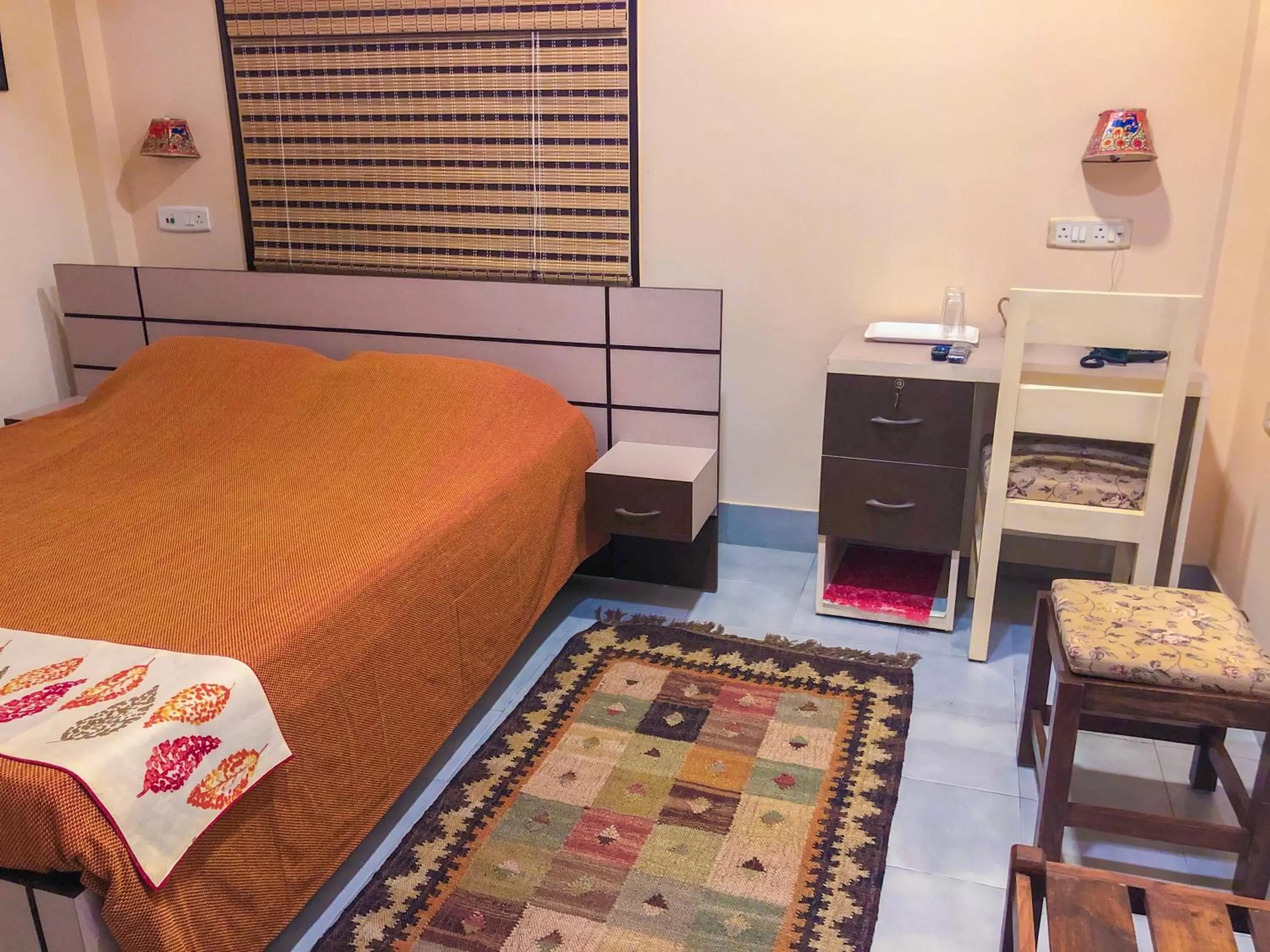 Bed in Bougainvillea