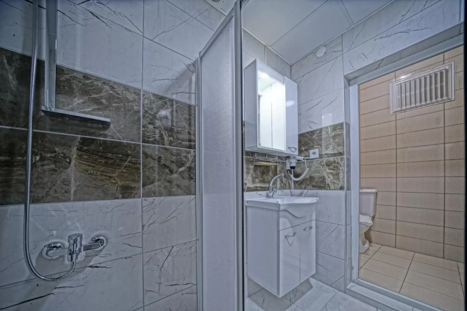 Shower in Epoch Stone House