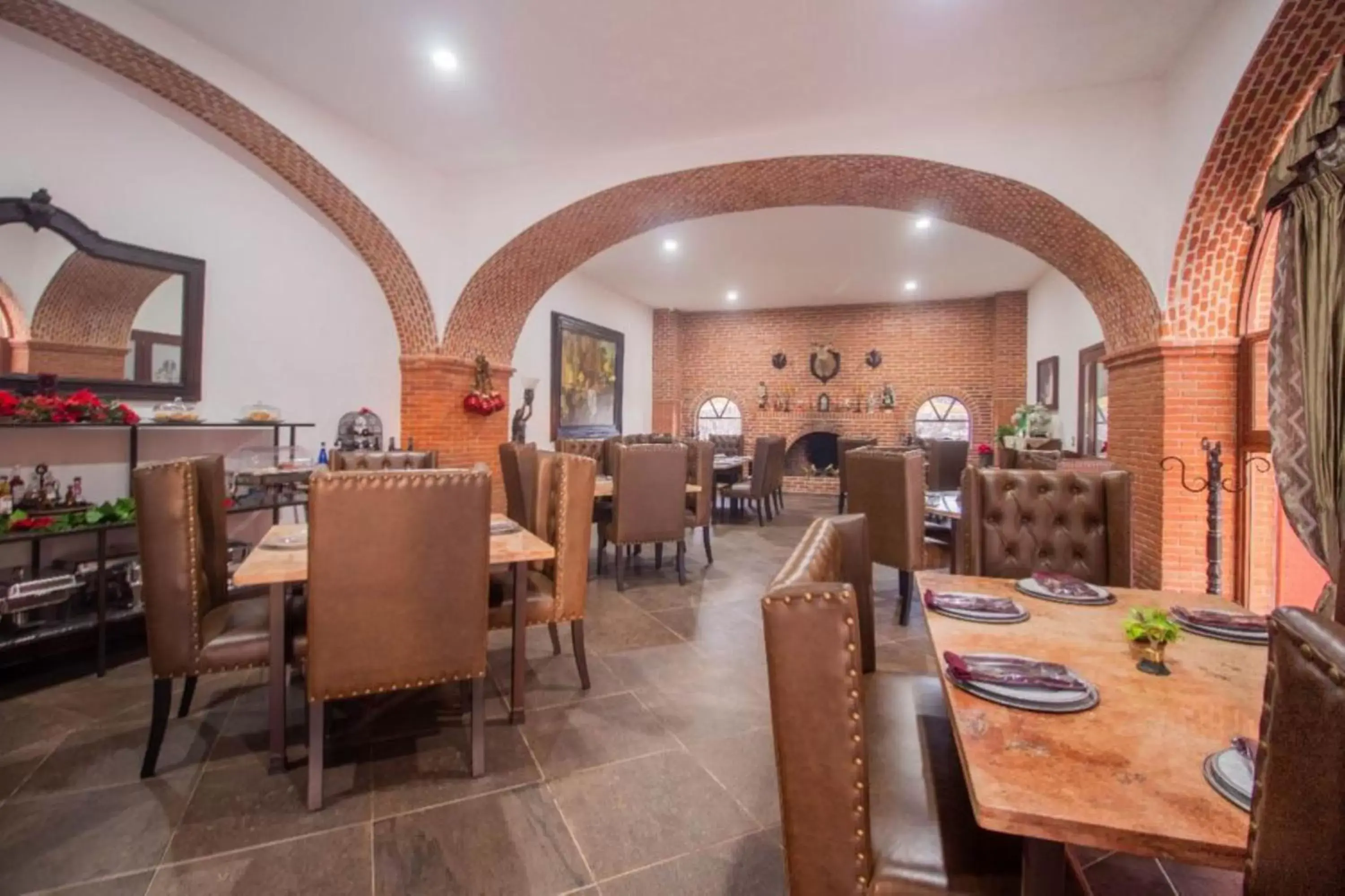 Restaurant/Places to Eat in Collection O Hotel Nueva Escocia, Puebla
