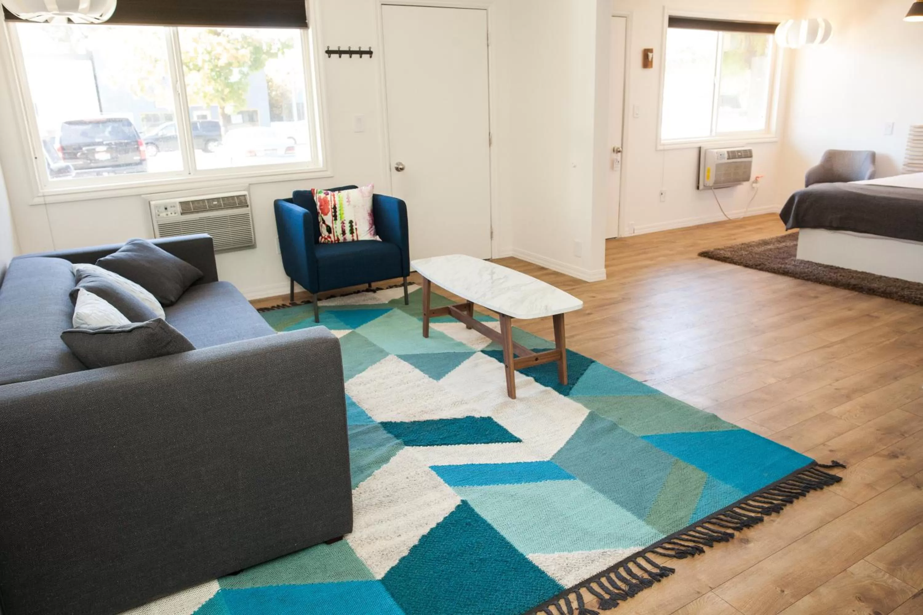 Bed in Monarch Motel