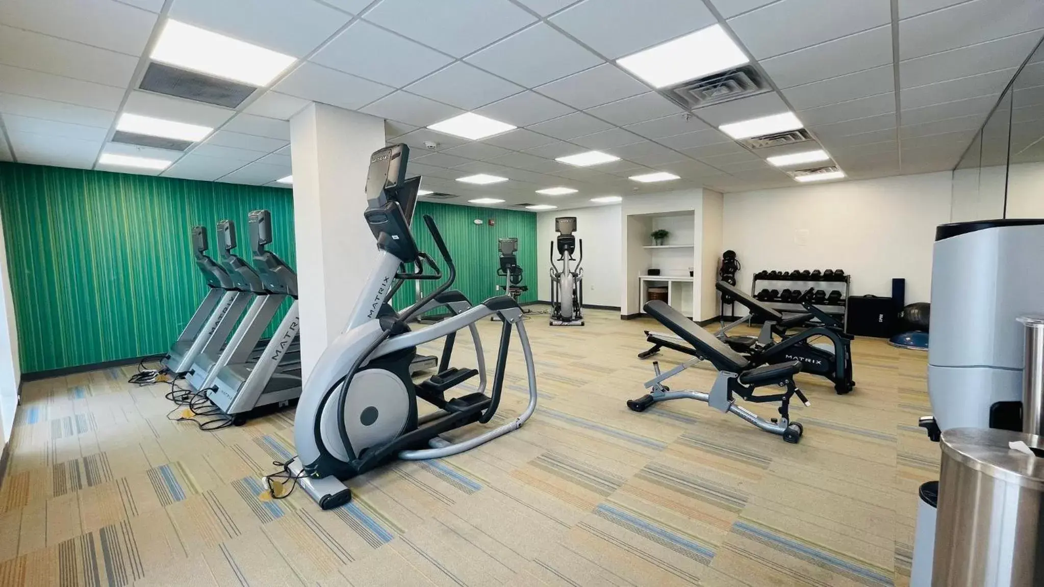 Fitness centre/facilities, Fitness Center/Facilities in Holiday Inn Express & Suites - Columbus North, an IHG Hotel