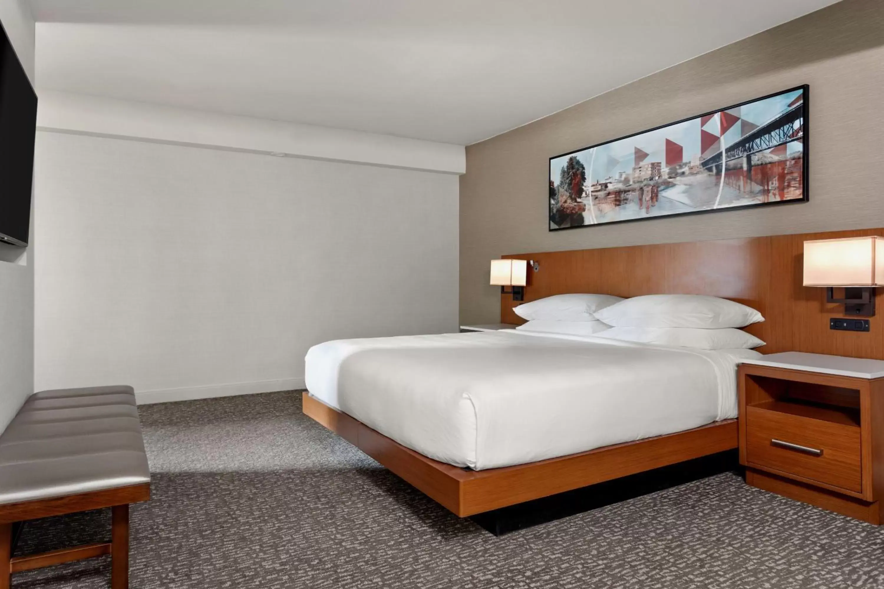 Photo of the whole room, Bed in Delta Hotels by Marriott Allentown Lehigh Valley