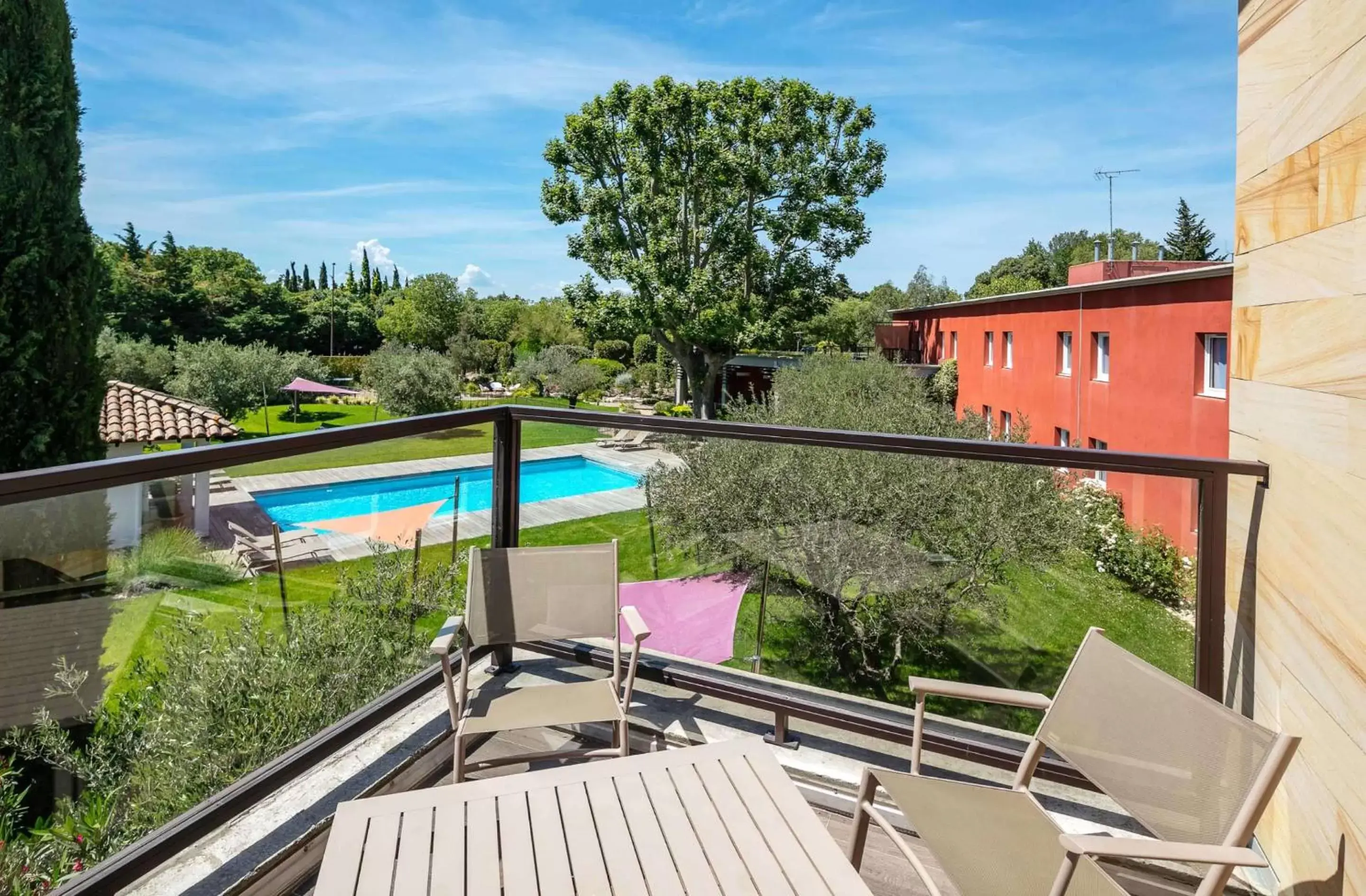 Photo of the whole room, Pool View in Best Western Plus Le Lavarin