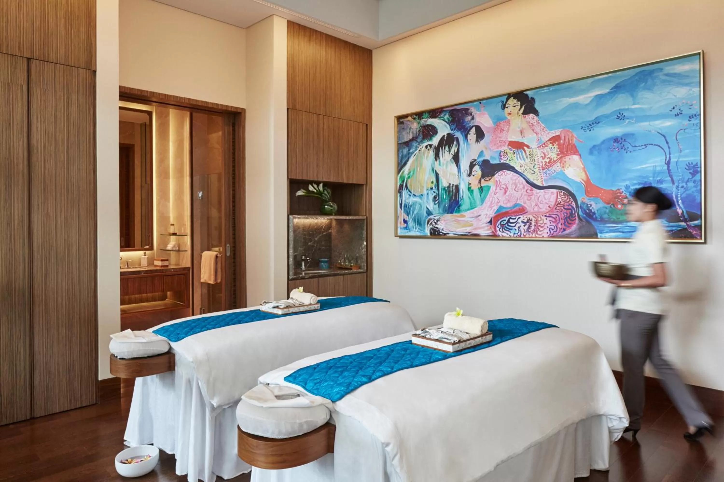 Spa and wellness centre/facilities, Bed in Raffles Jakarta
