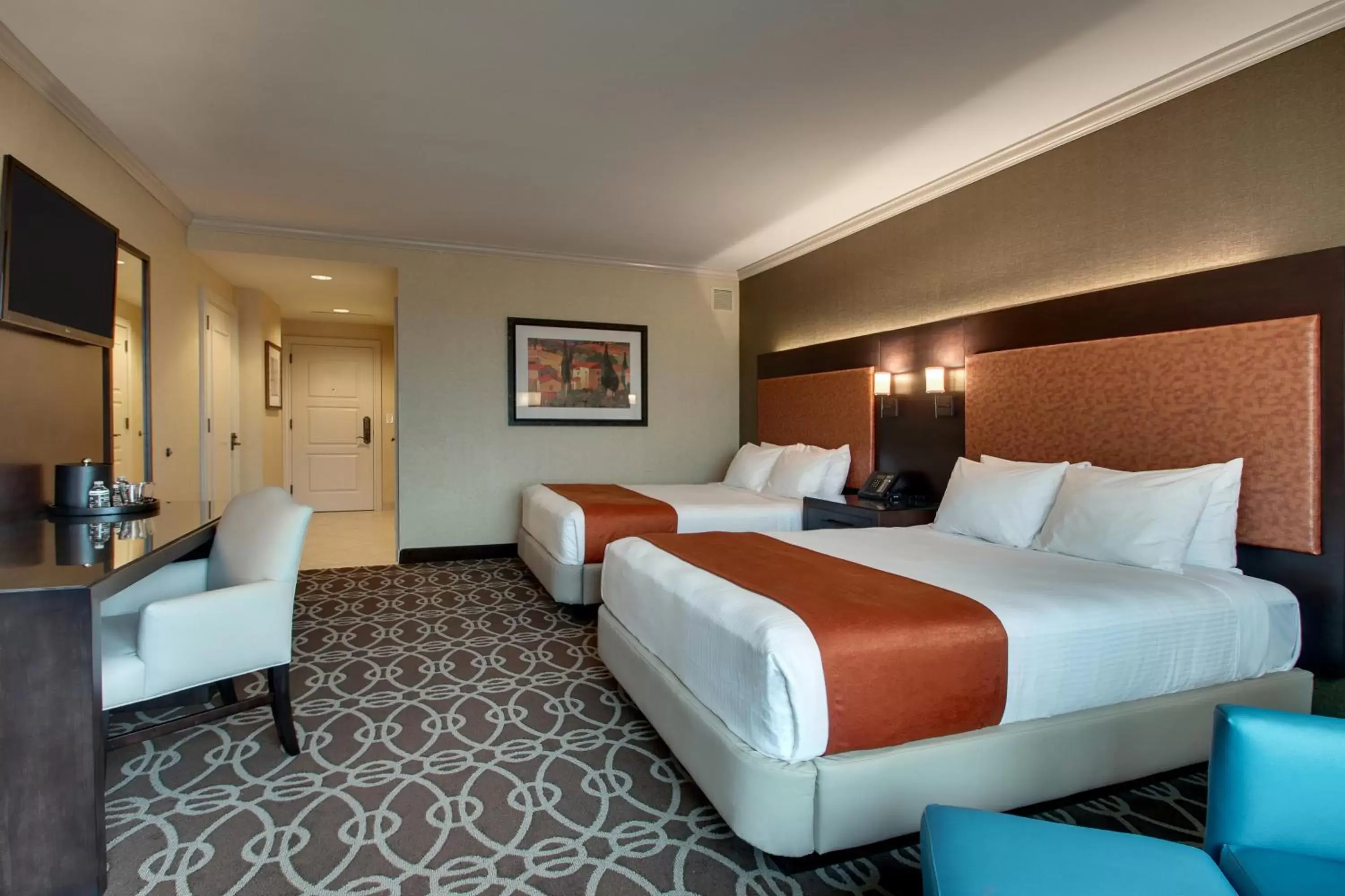 Bed in Argosy Casino Hotel & Spa