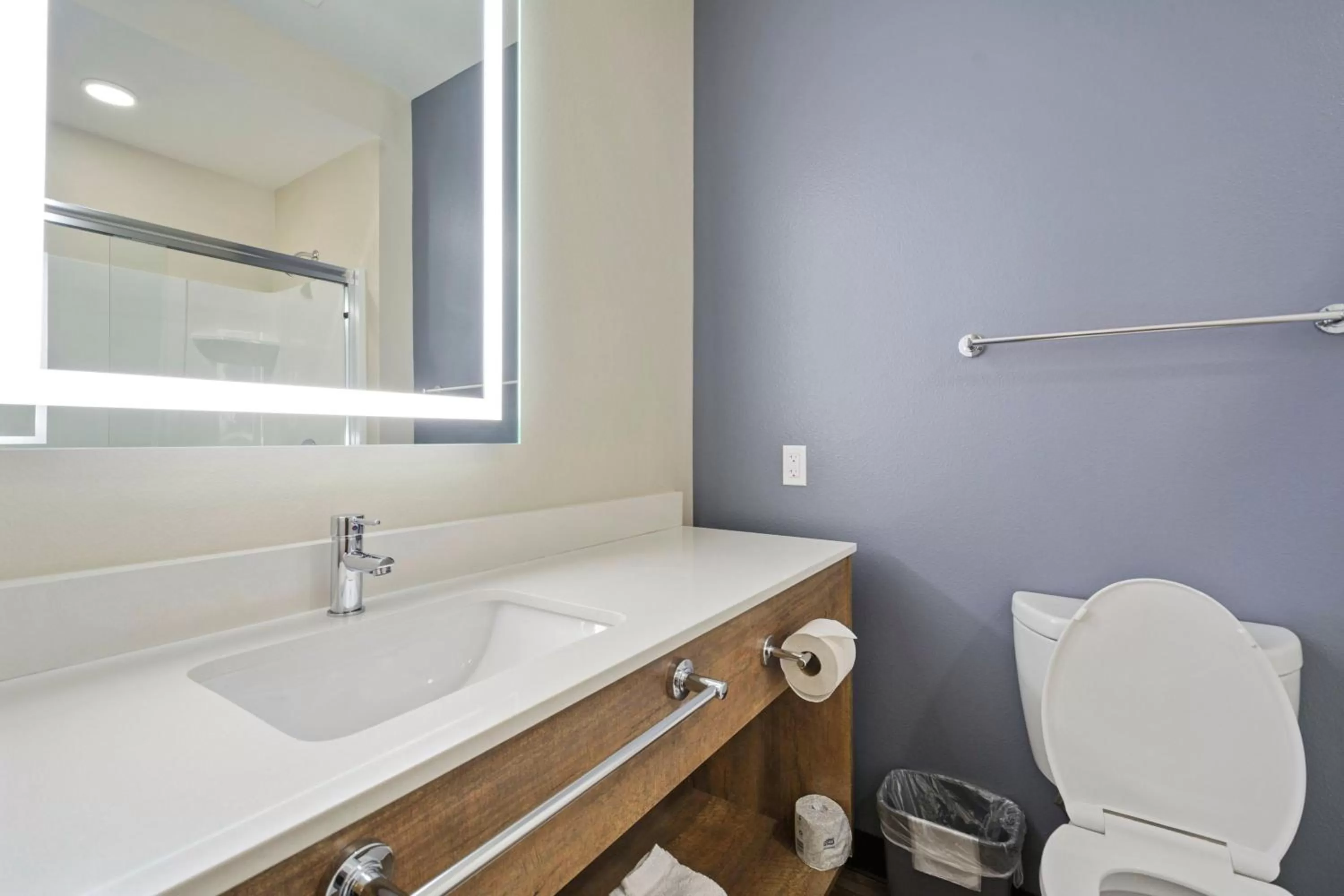 Bathroom in Extended Stay America Premier Suites - Austin - Austin Airport